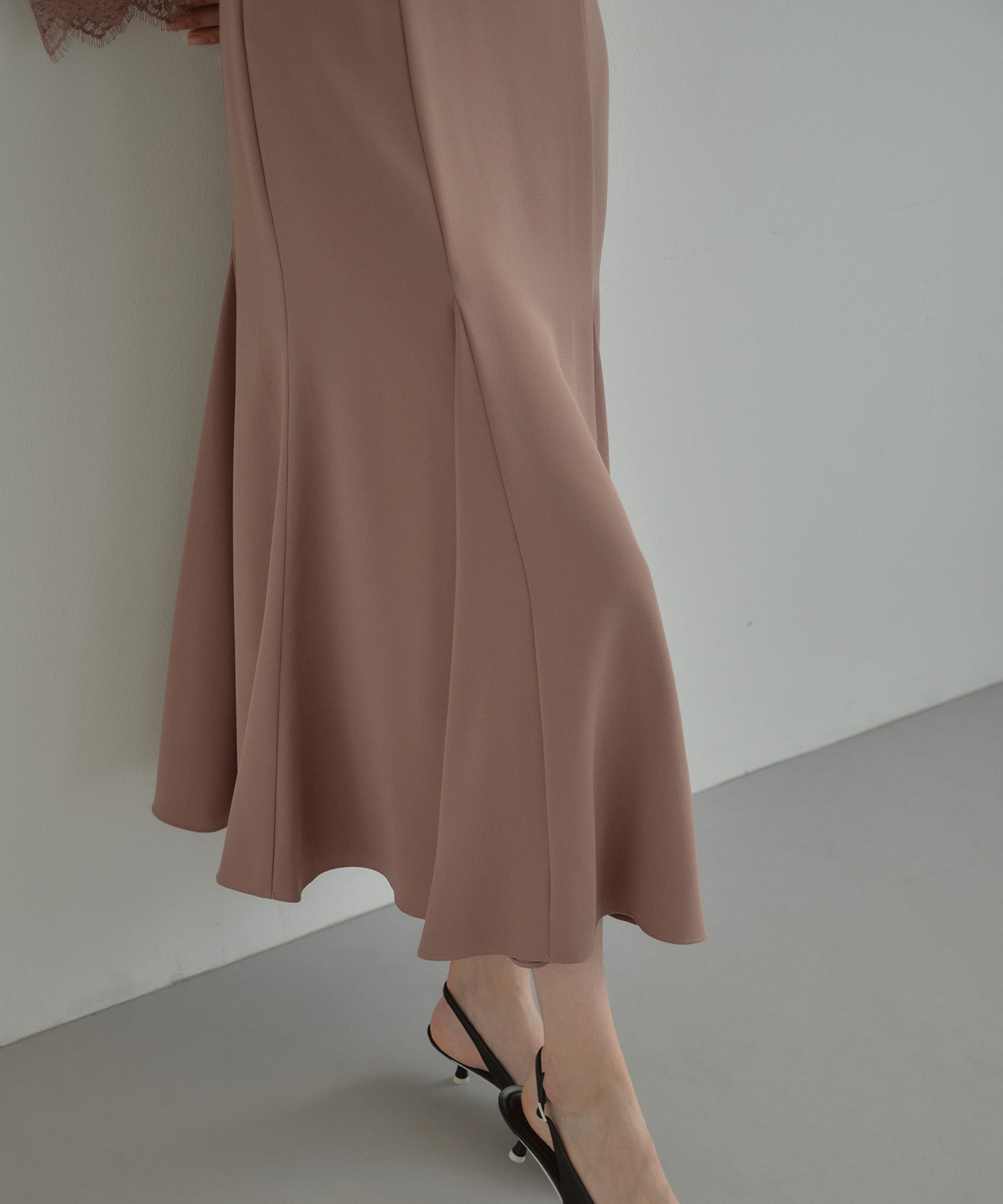 LAYERED CAPE DRESS