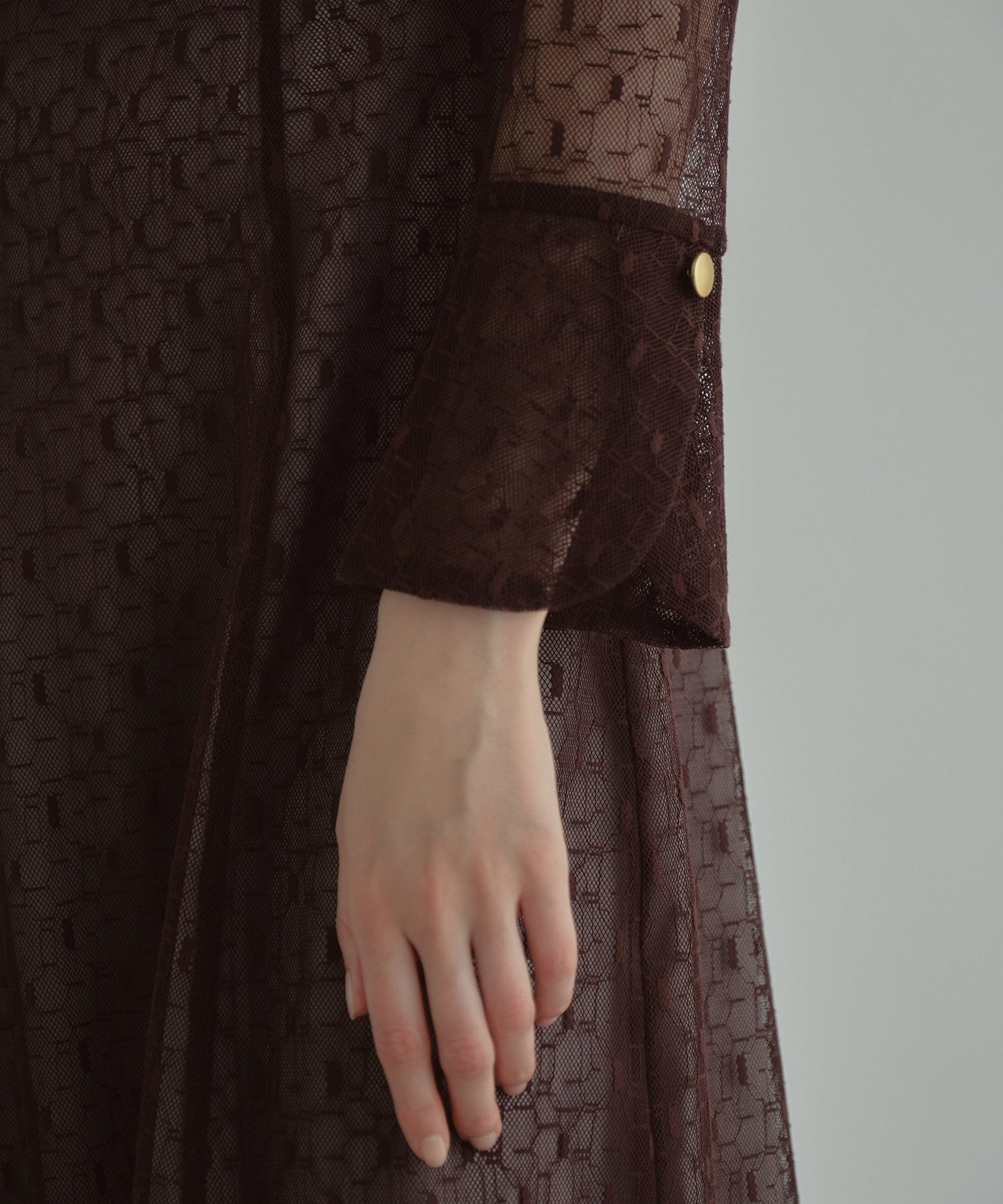 BACK OPEN GEOMETRIC DRESS
