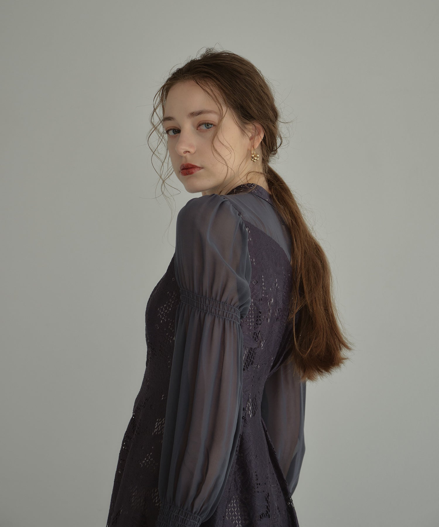 ASYMMETRY TACK DRESS