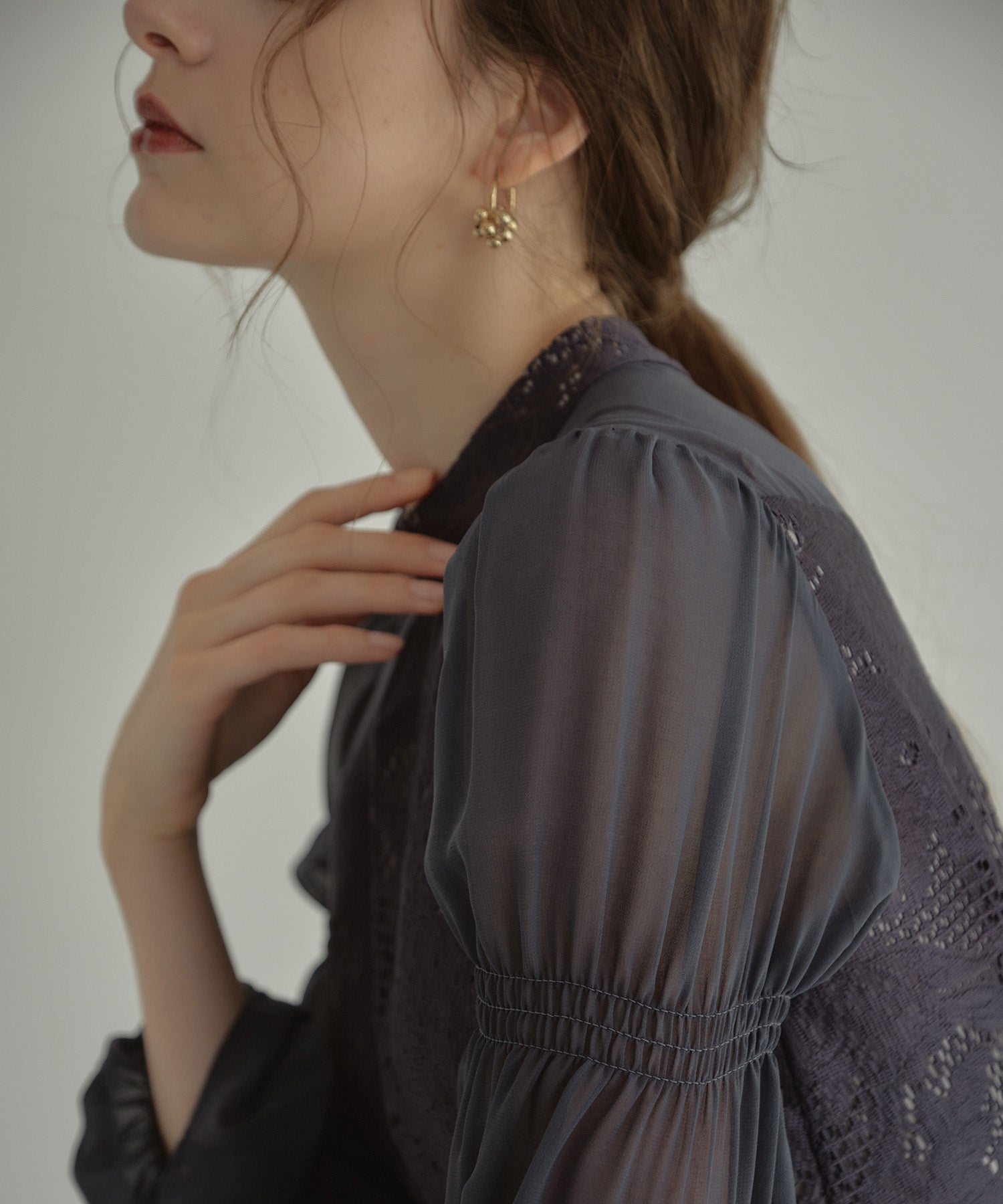 ASYMMETRY TACK DRESS