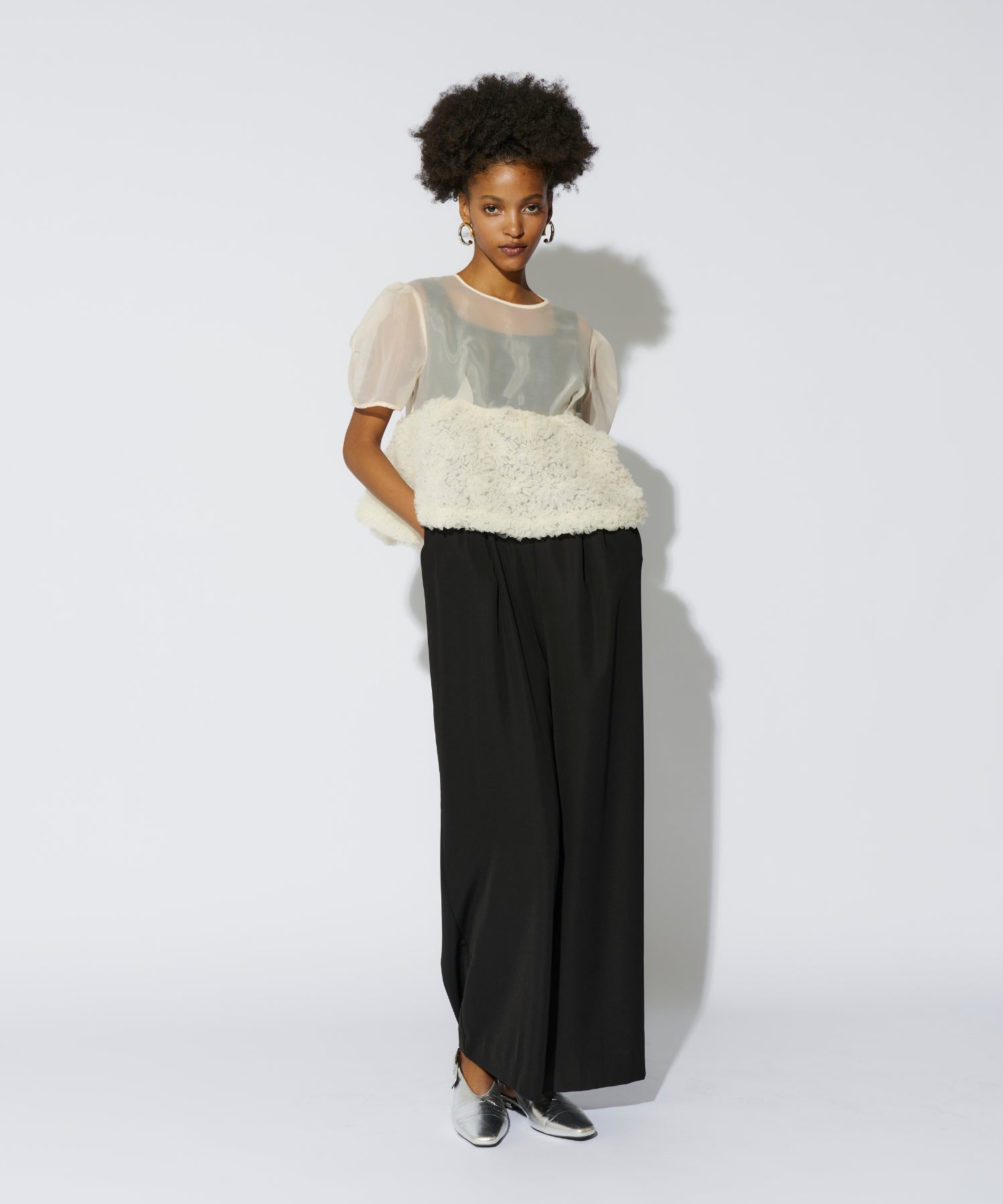 SWELL PEPLUM SET UP PANTS DRESS
