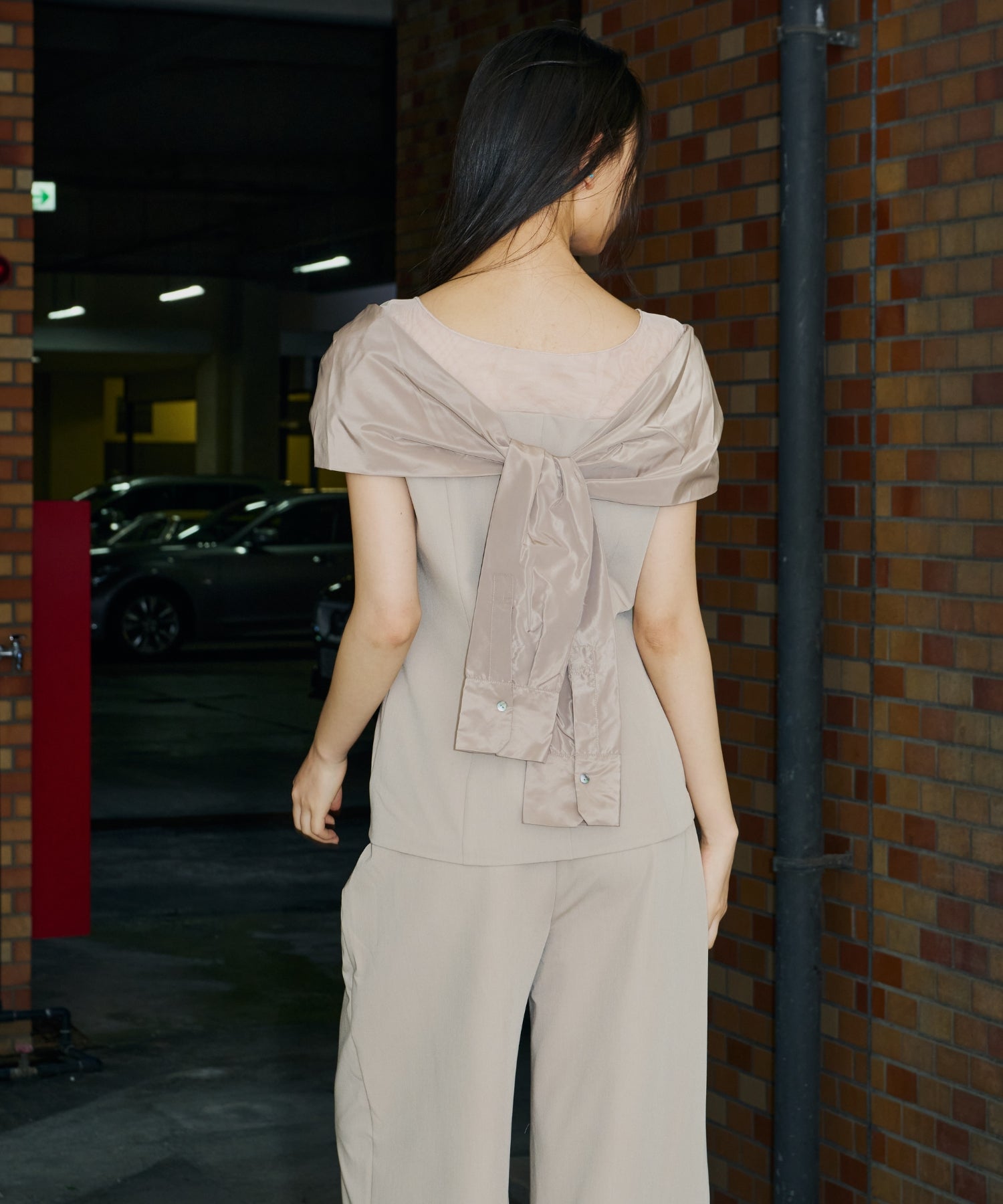 KNOT SHIRT DOCKING SETUP DRESS