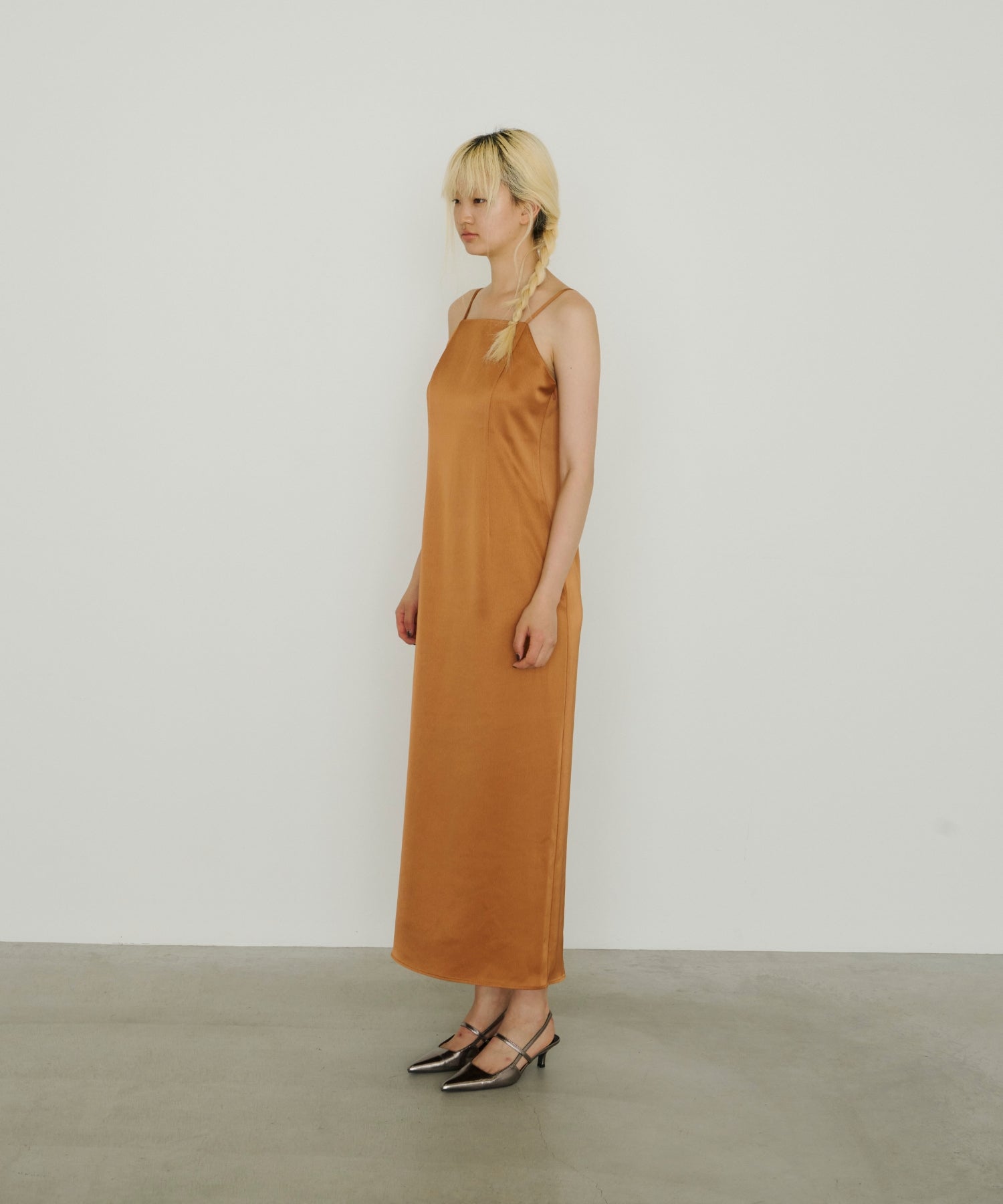 SATIN MINIMAL DRESS