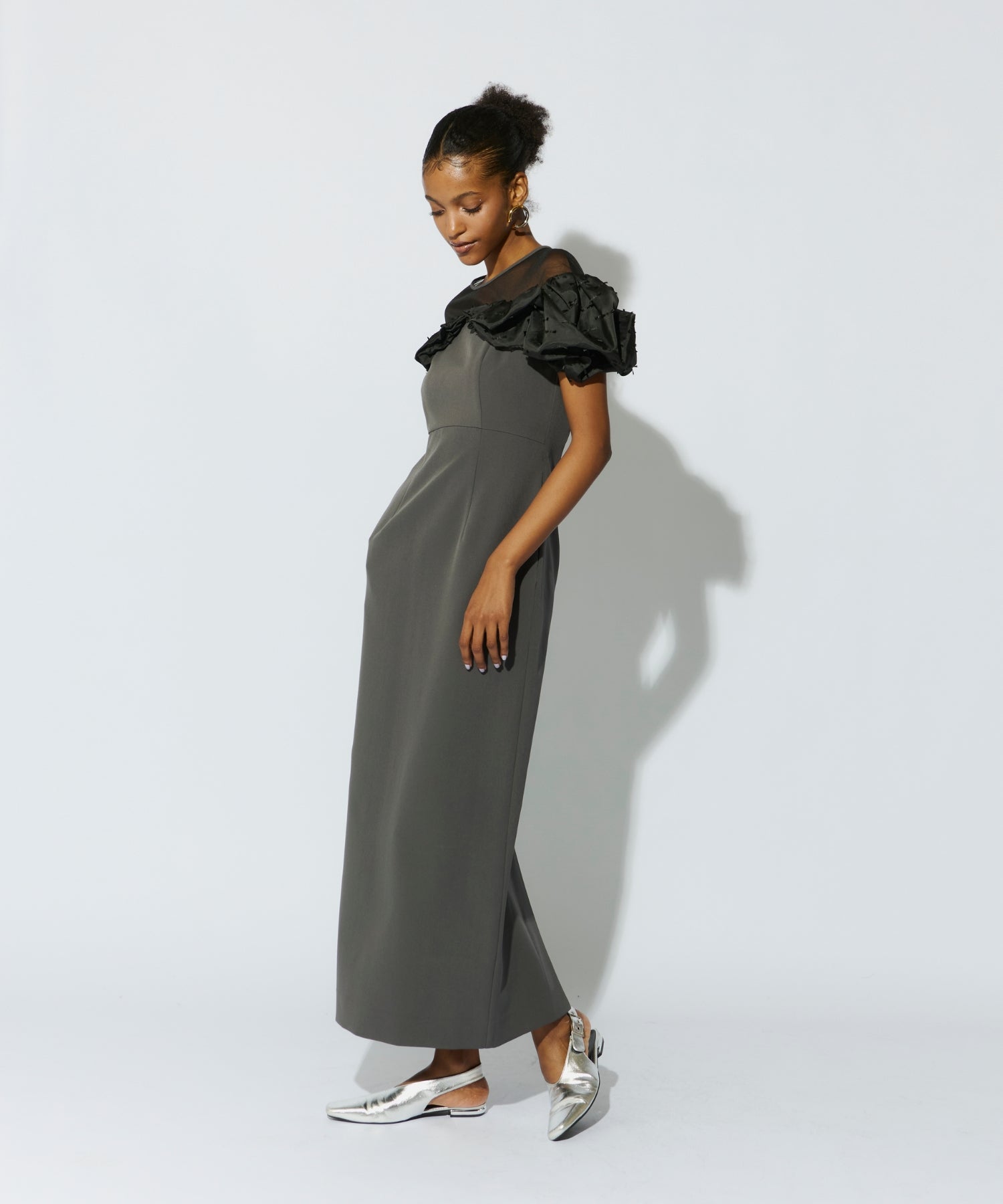 RIBBON MASHMALLOW DRESS