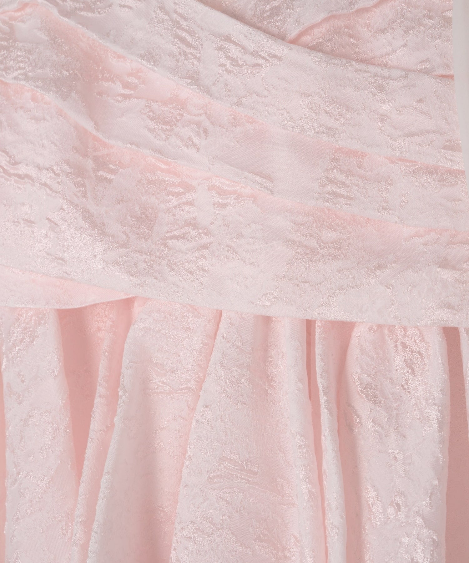 JACQUARD PEPLUM PANTS DRESS