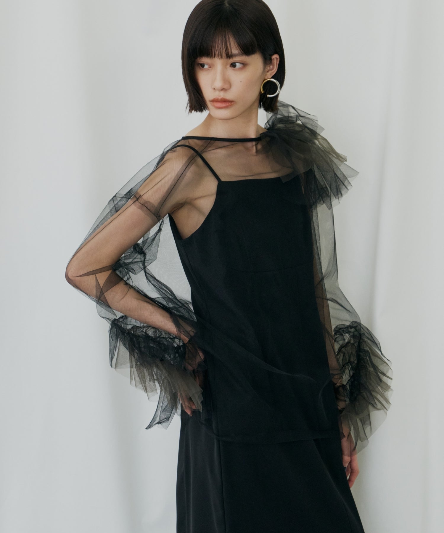 BLOOMING TULLE DRESS