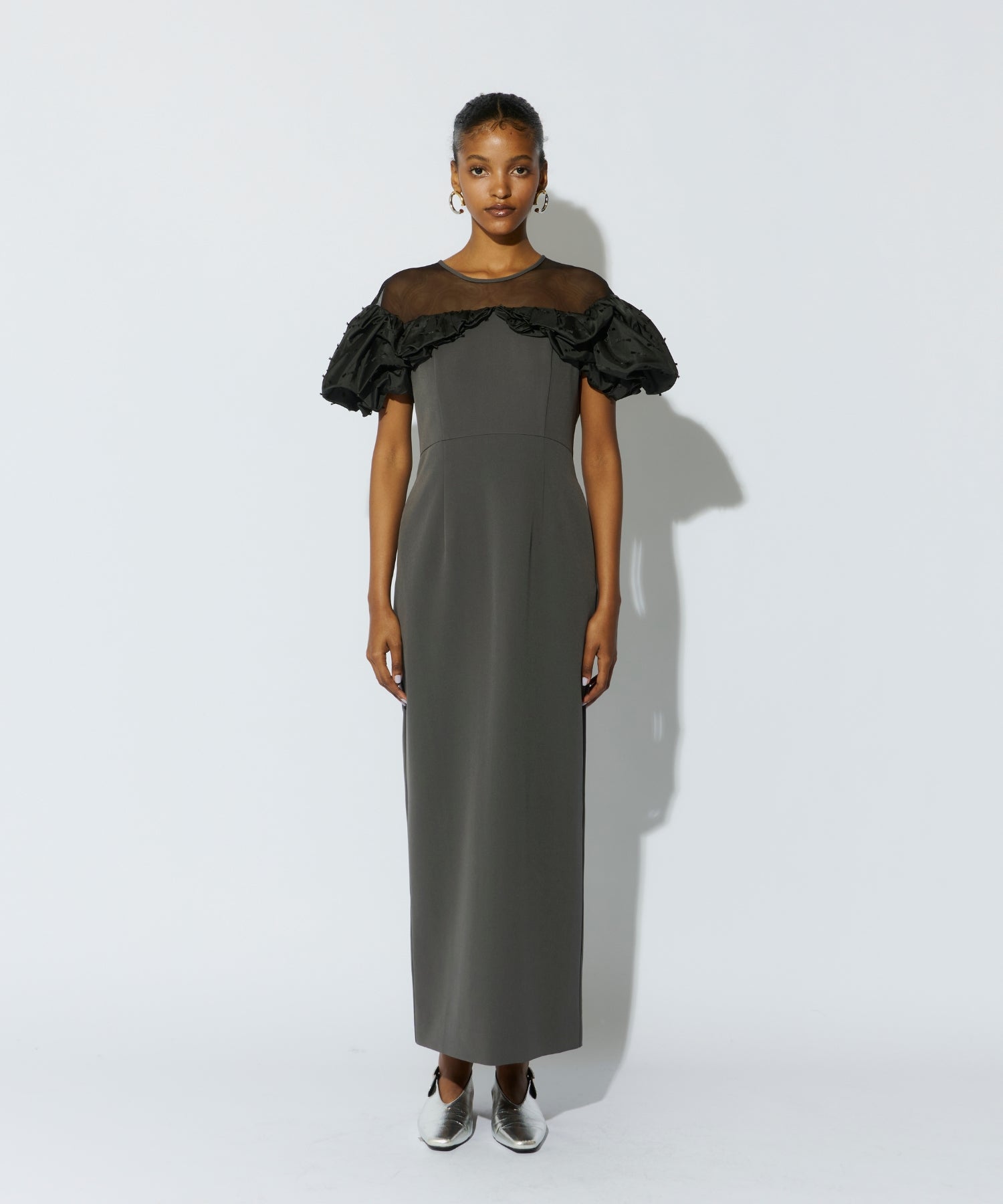 RIBBON MASHMALLOW DRESS