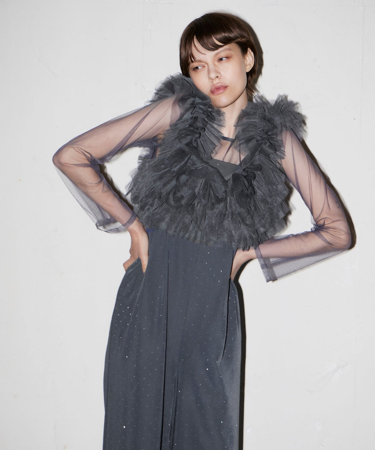 【POPUP】VOLUME TULLE ALL IN ONE