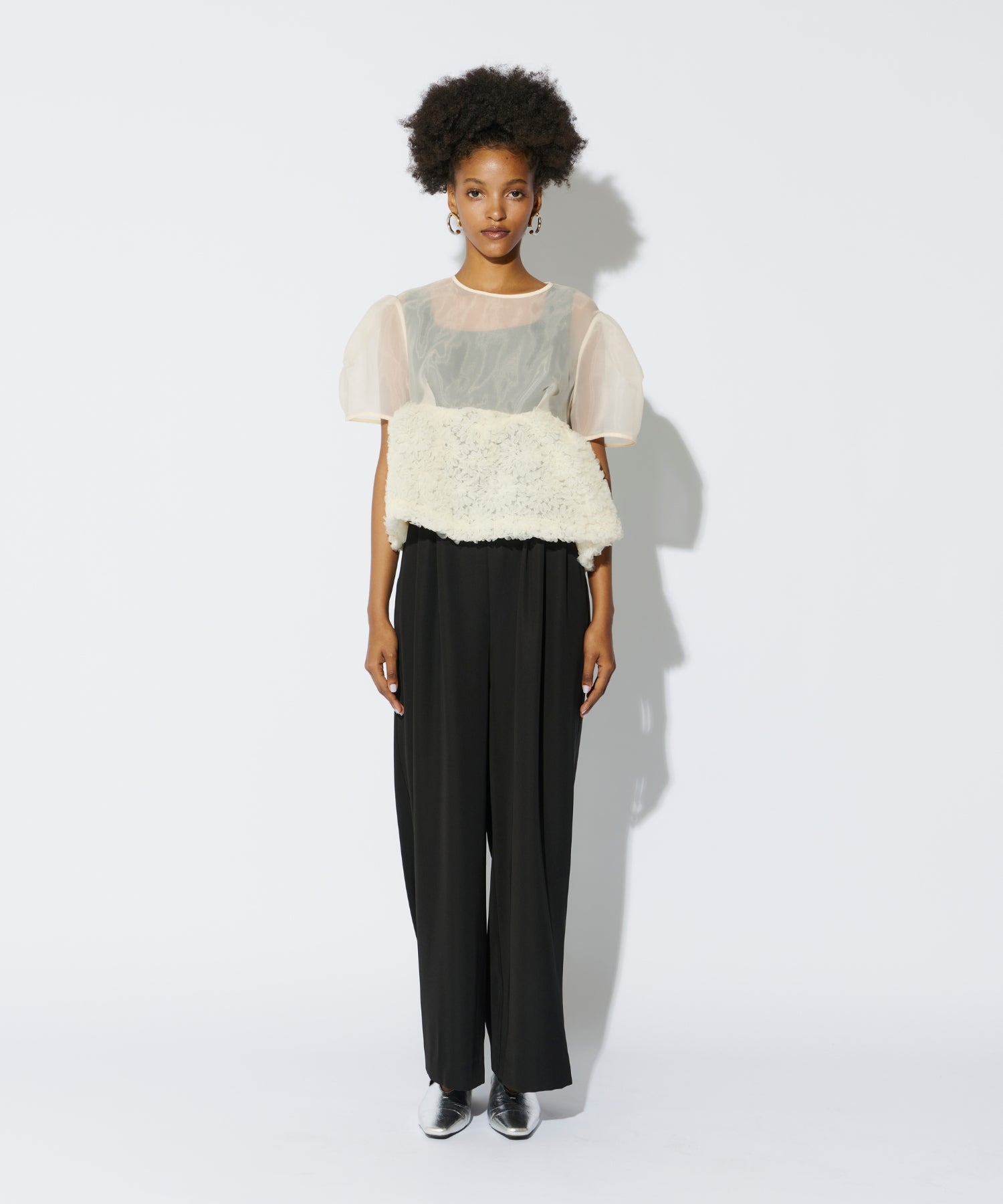 SWELL PEPLUM SET UP PANTS DRESS