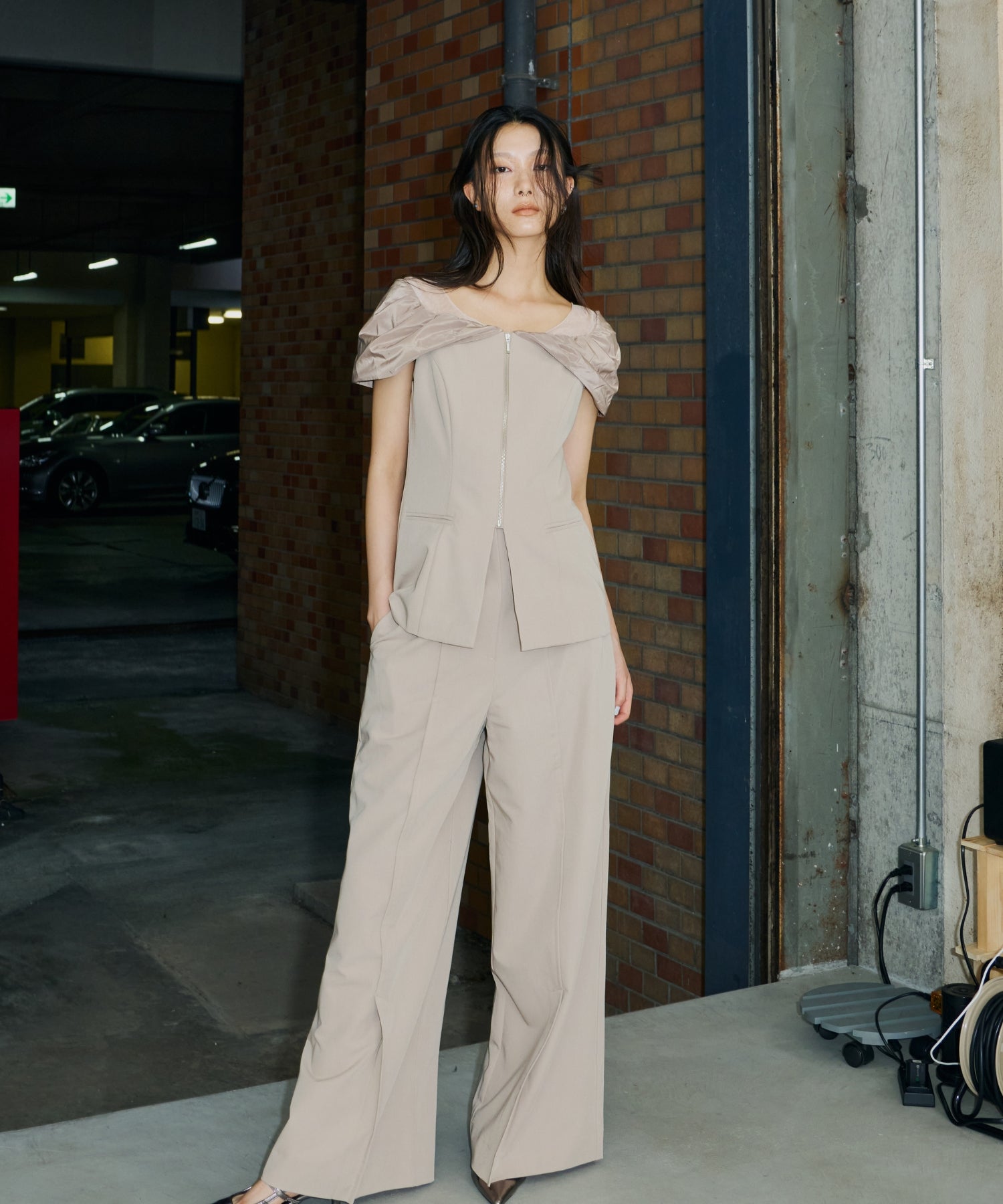 KNOT SHIRT DOCKING SETUP DRESS