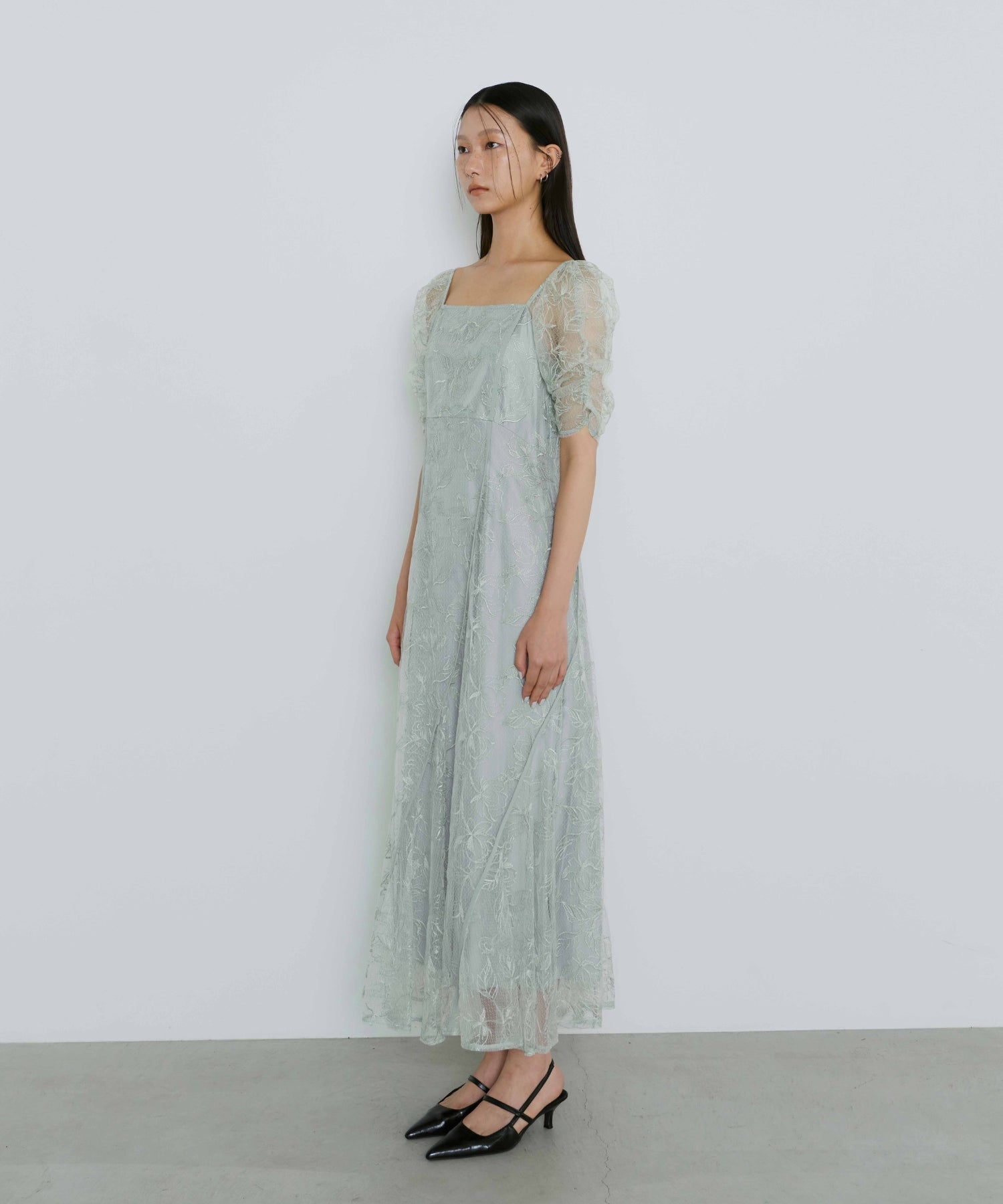 WAVE PIPING FRARE DRESS