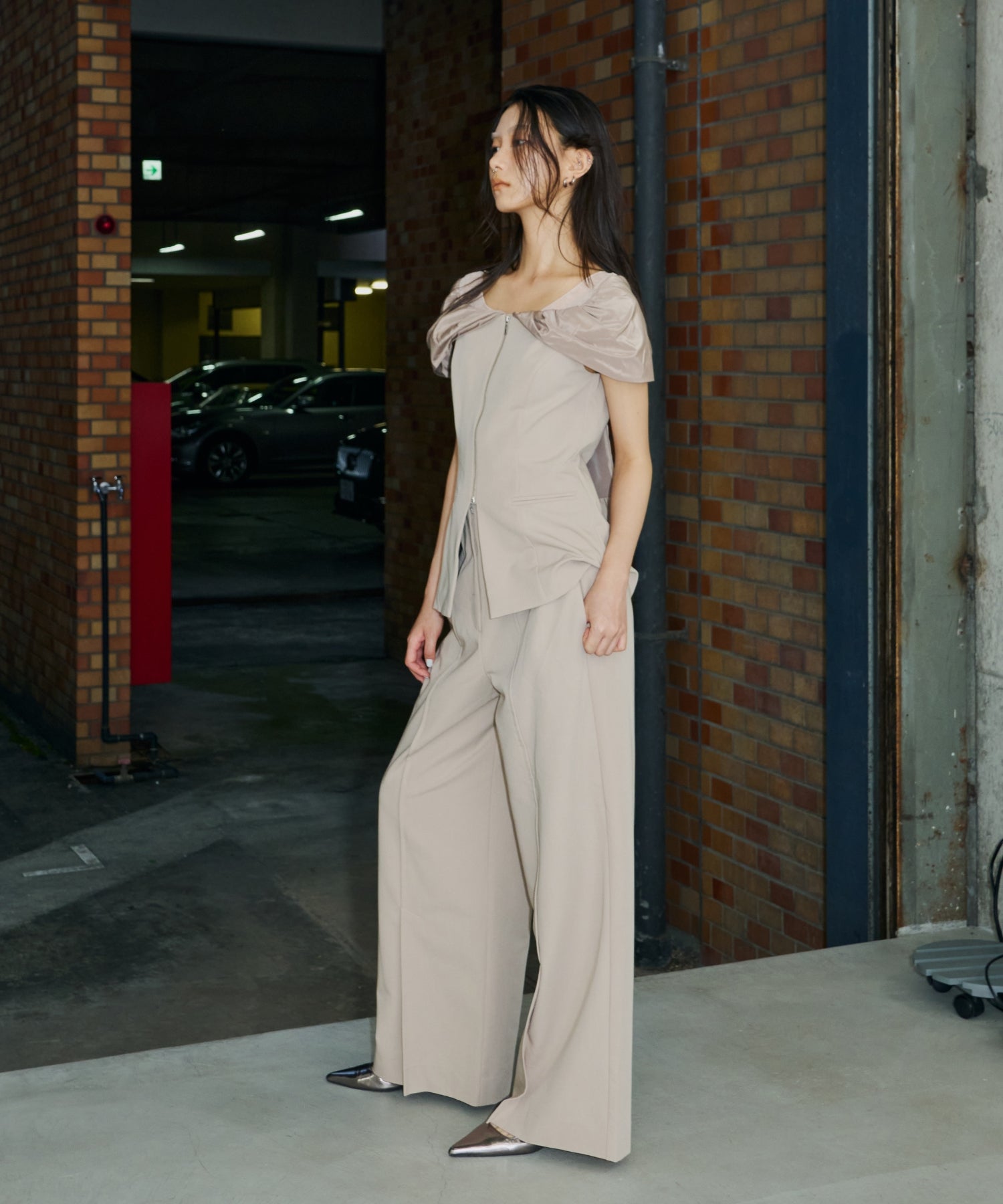 KNOT SHIRT DOCKING SETUP DRESS