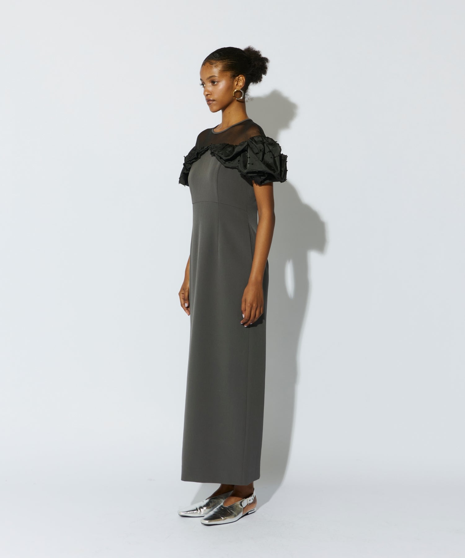 RIBBON MASHMALLOW DRESS