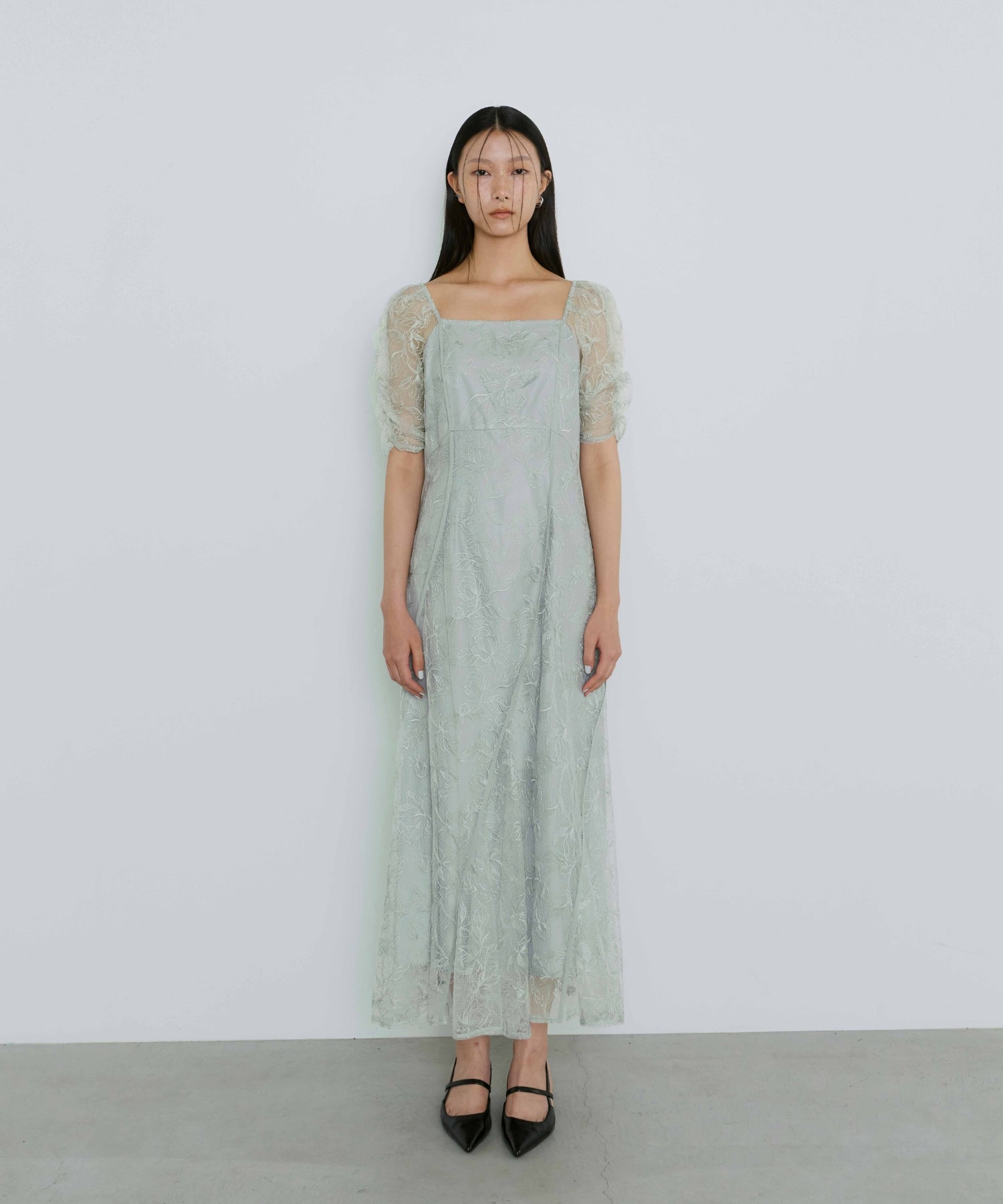 WAVE PIPING FRARE DRESS