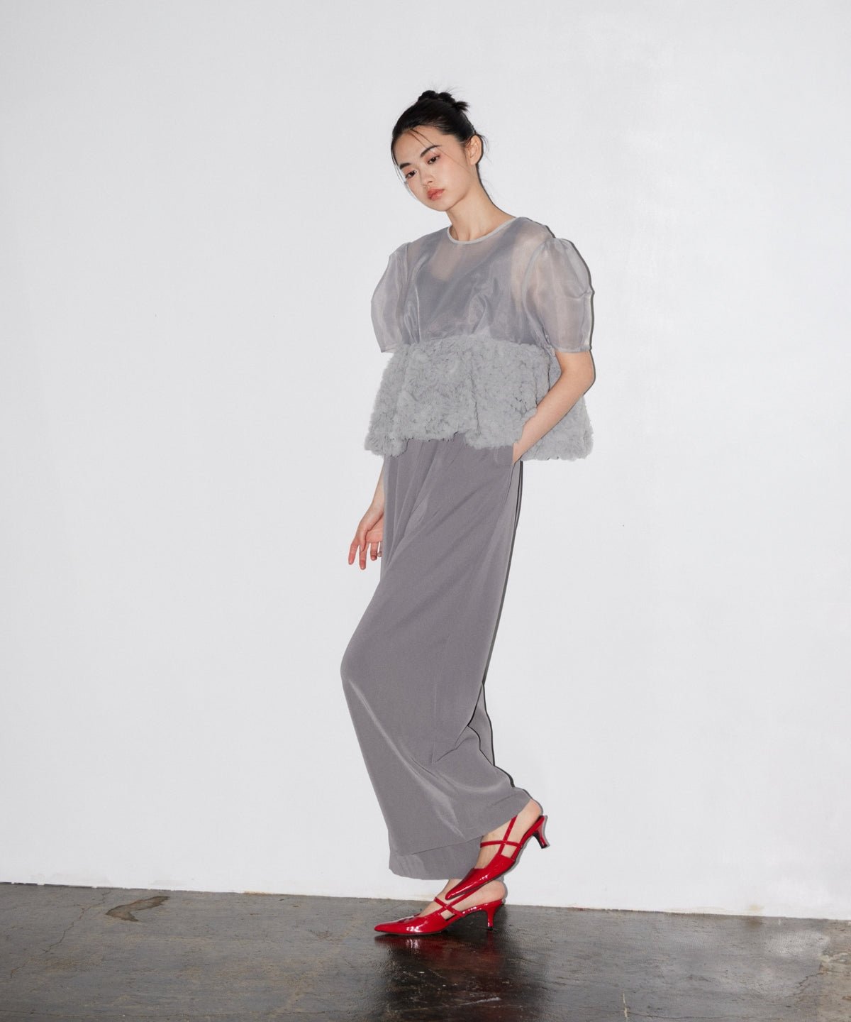 SWELL PEPLUM SET UP PANTS DRESS