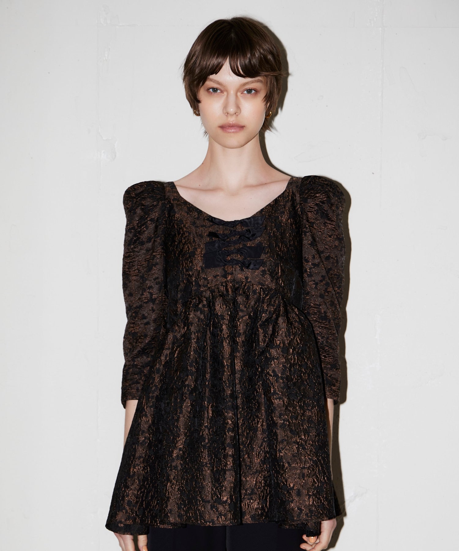 EDGE RIBBON SETUP DRESS
