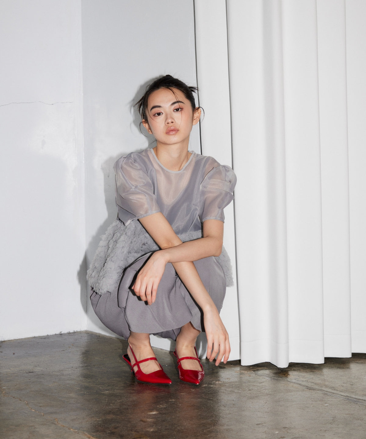SWELL PEPLUM SET UP PANTS DRESS