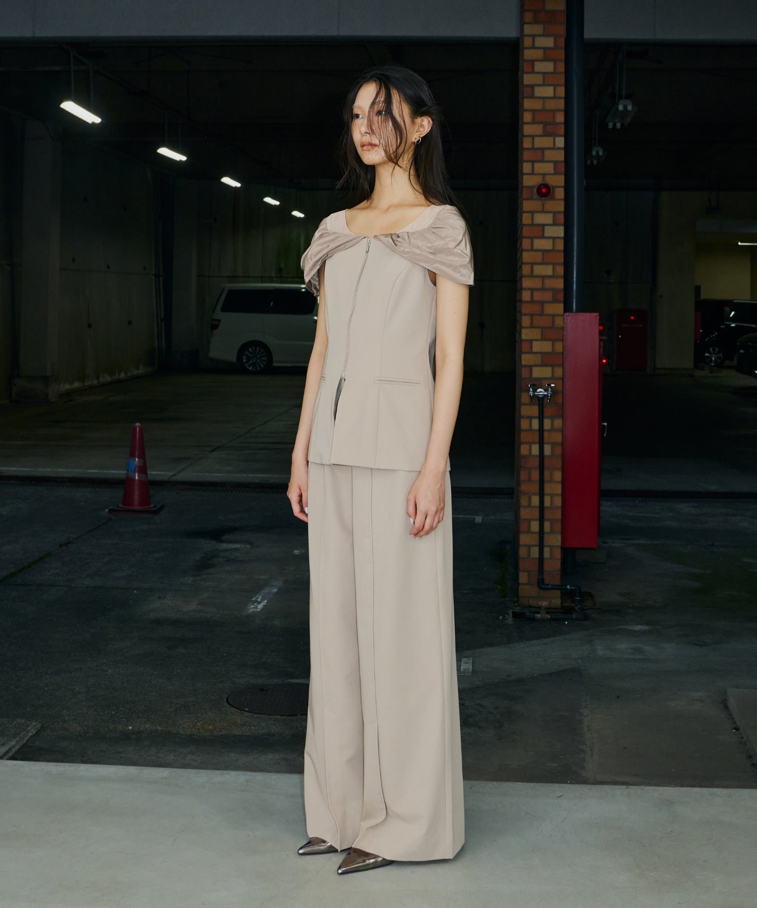 KNOT SHIRT DOCKING SETUP DRESS