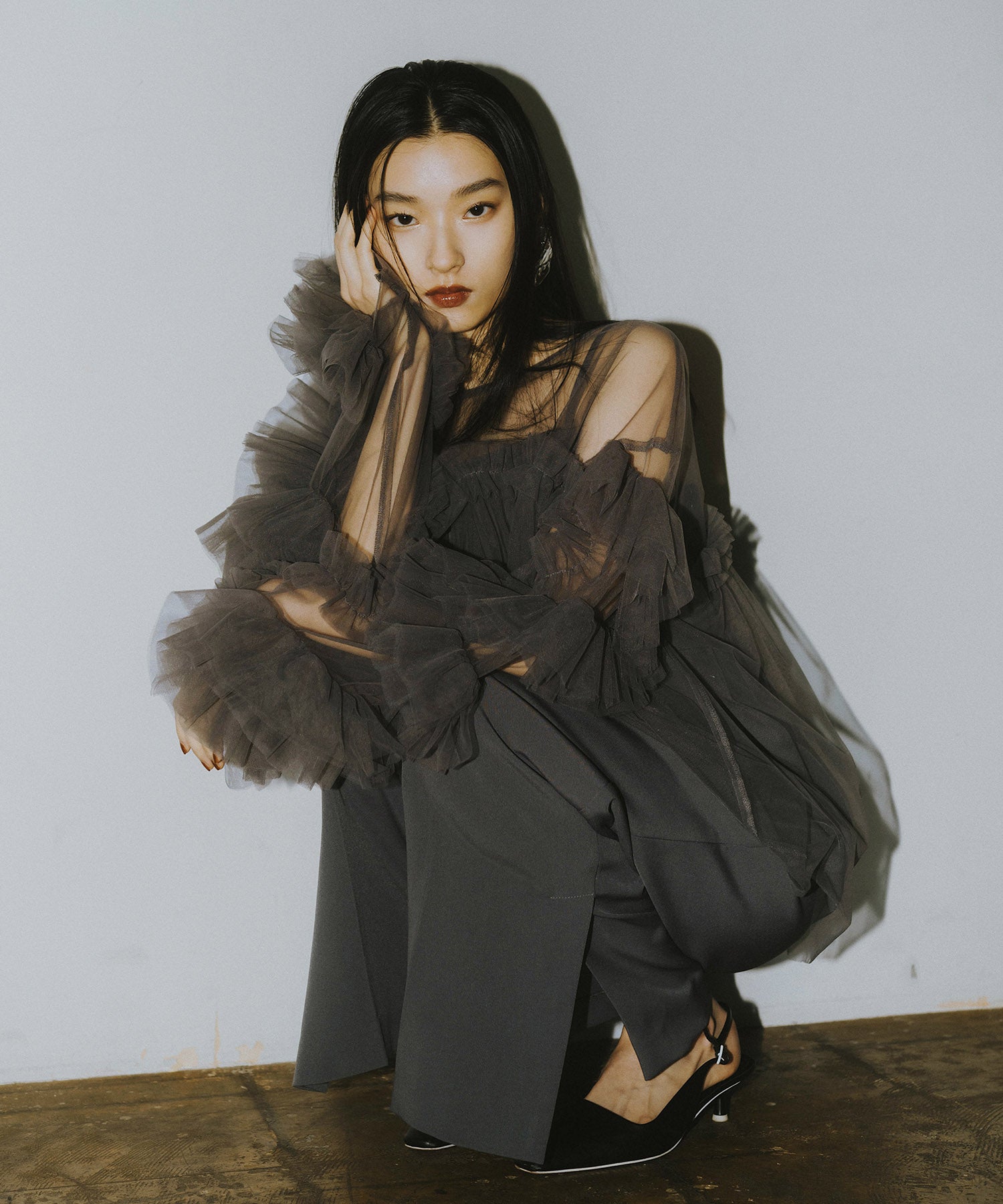 DECORATIVE TULLE TOPS
