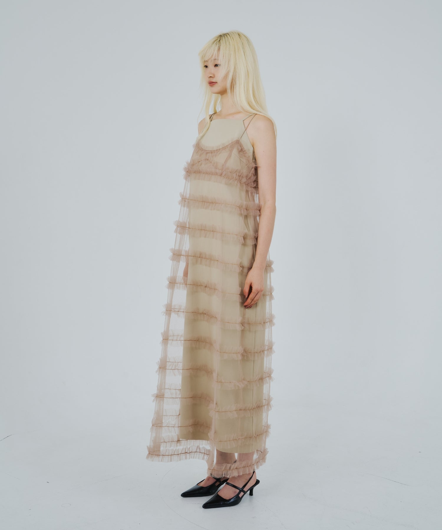 FRILL-LINE "GIRLY" DRESS