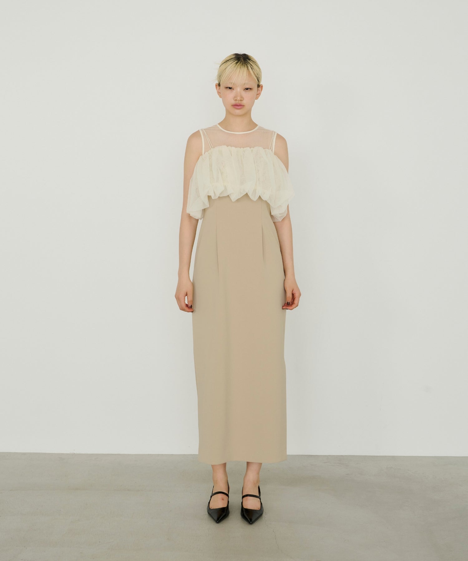 BALLOON FORM SET DRESS