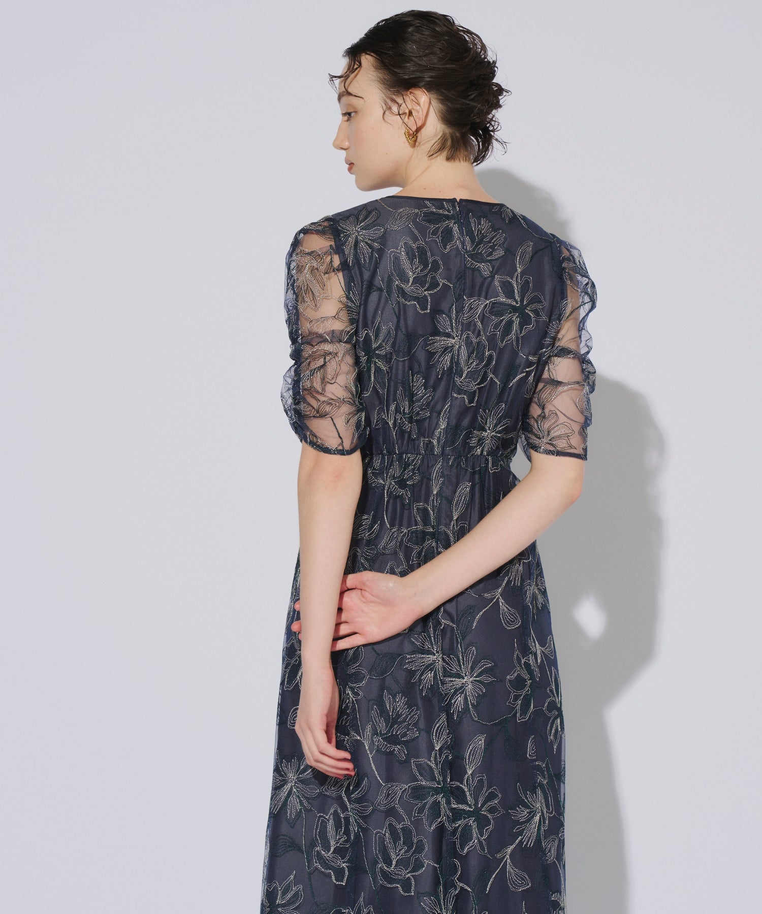 YOKE SLIT DRESS