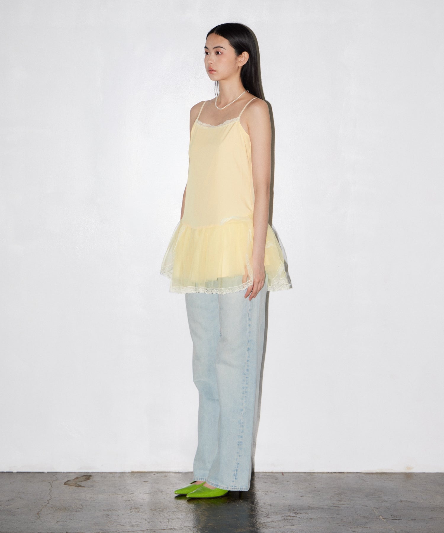 RUFFLE TULLE TOPS & MINI DRESS
