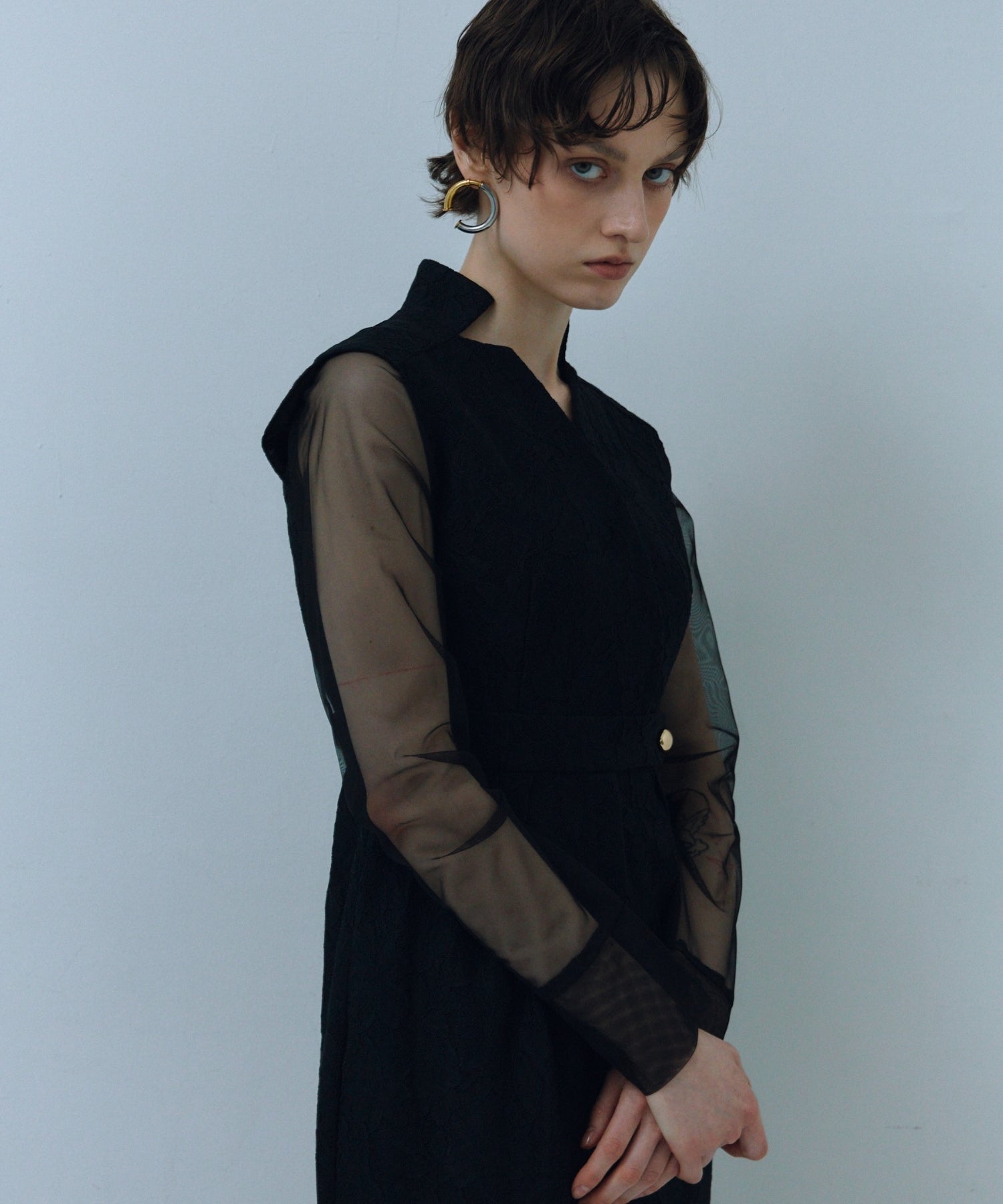 BONDING LACE ALL-IN-ONE DRESS