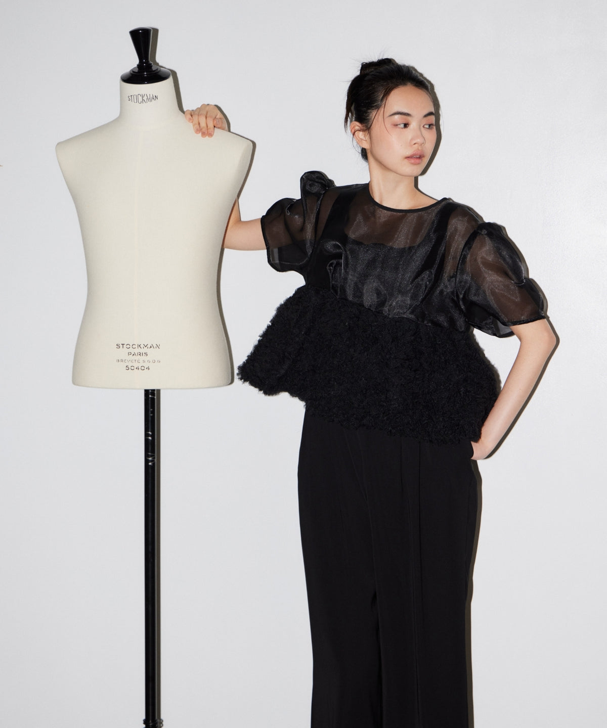 SWELL PEPLUM SET UP PANTS DRESS