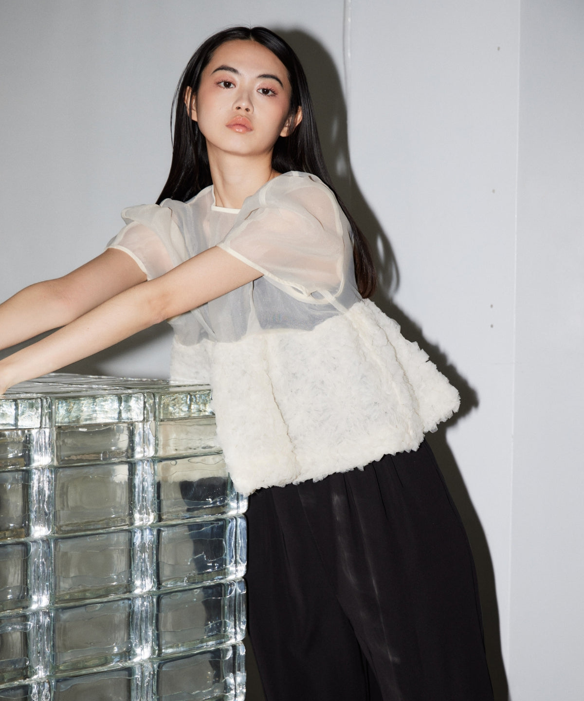 SWELL PEPLUM SET UP PANTS DRESS