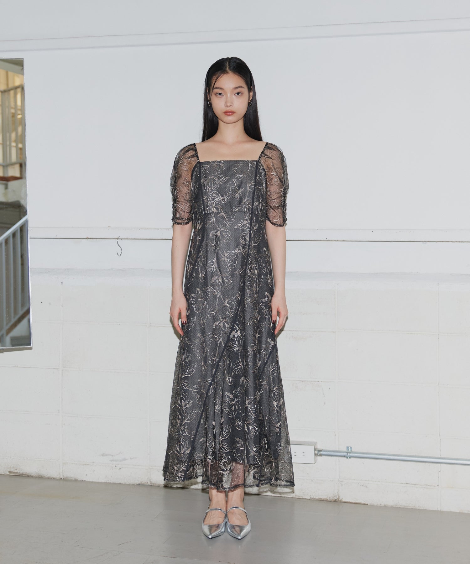 WAVE PIPING FRARE DRESS