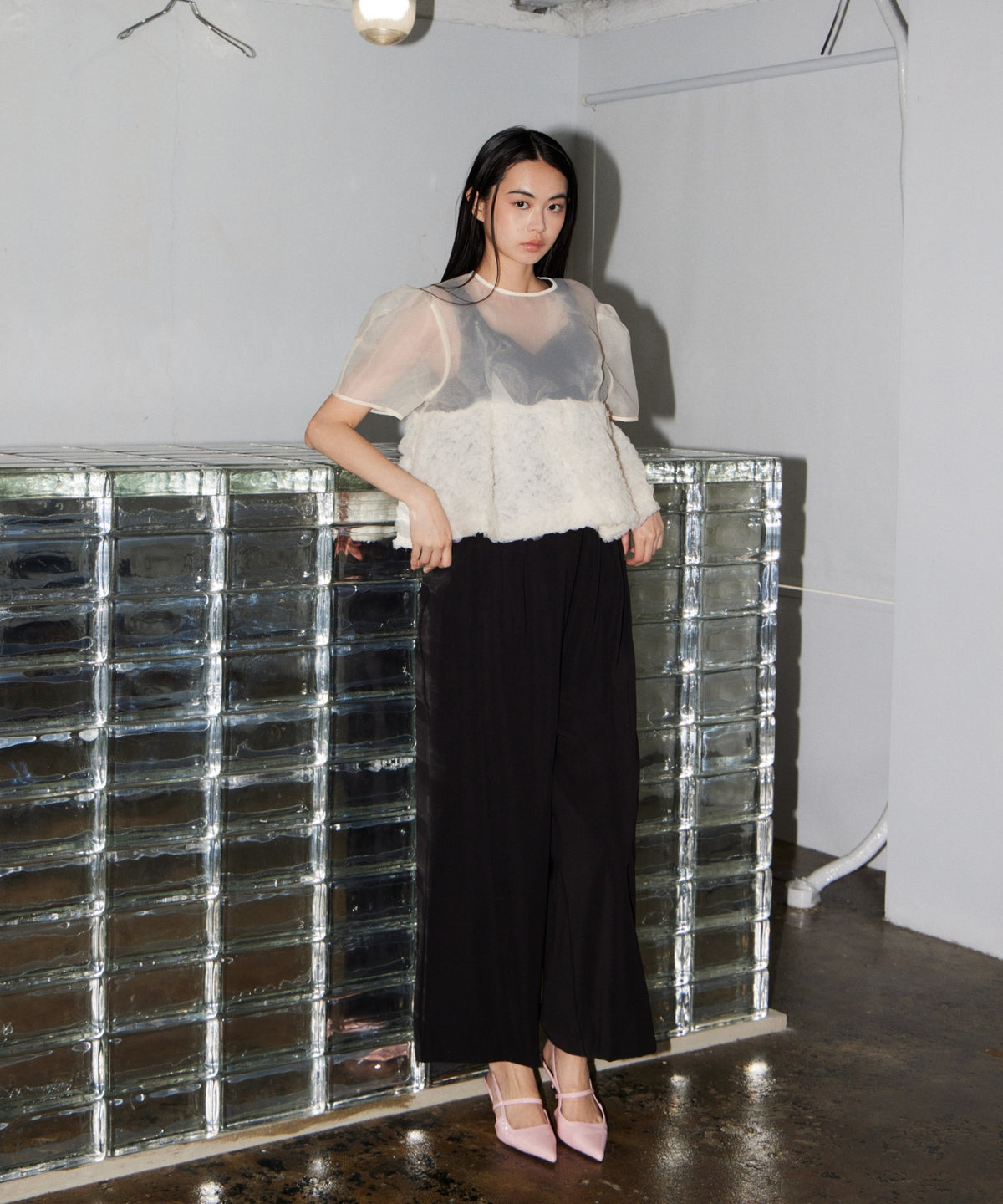 SWELL PEPLUM SET UP PANTS DRESS