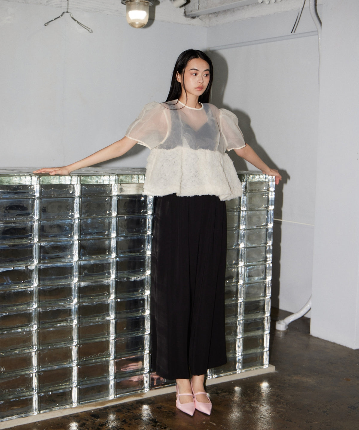 SWELL PEPLUM SET UP PANTS DRESS