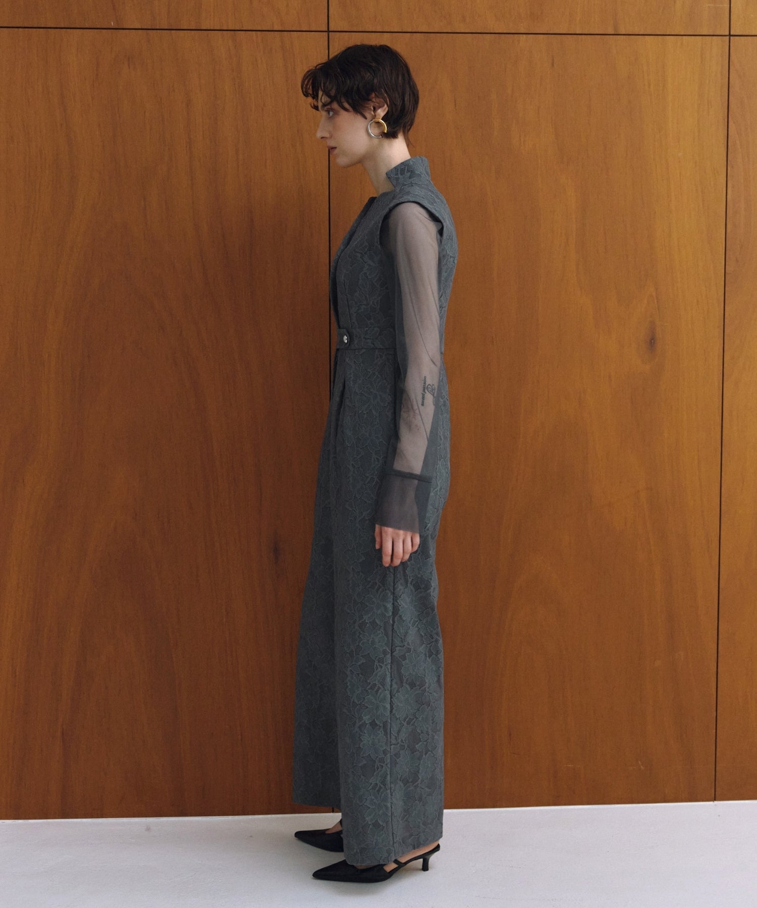 BONDING LACE ALL-IN-ONE DRESS