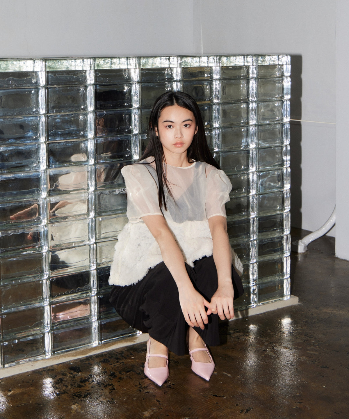 SWELL PEPLUM SET UP PANTS DRESS
