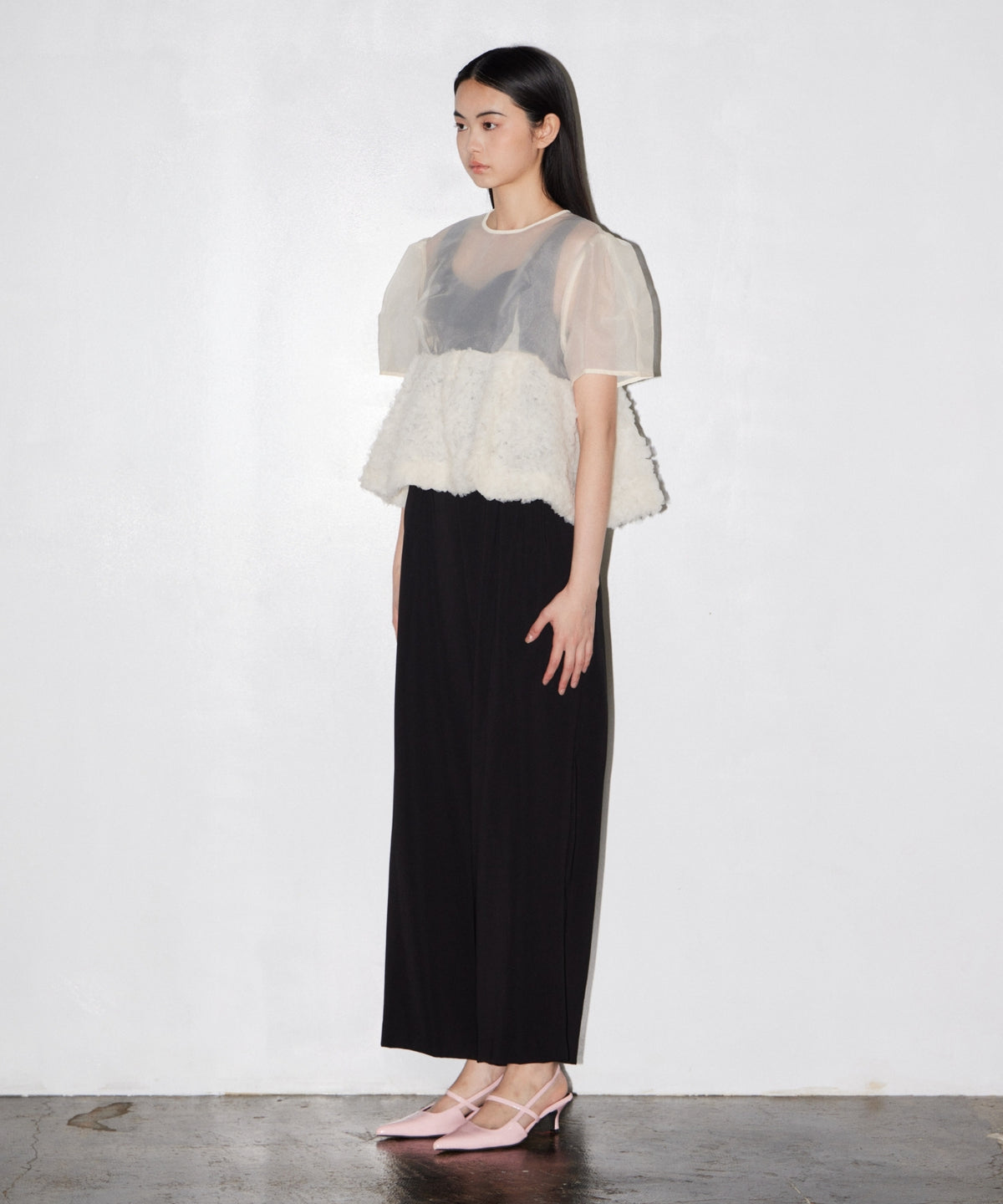 SWELL PEPLUM SET UP PANTS DRESS