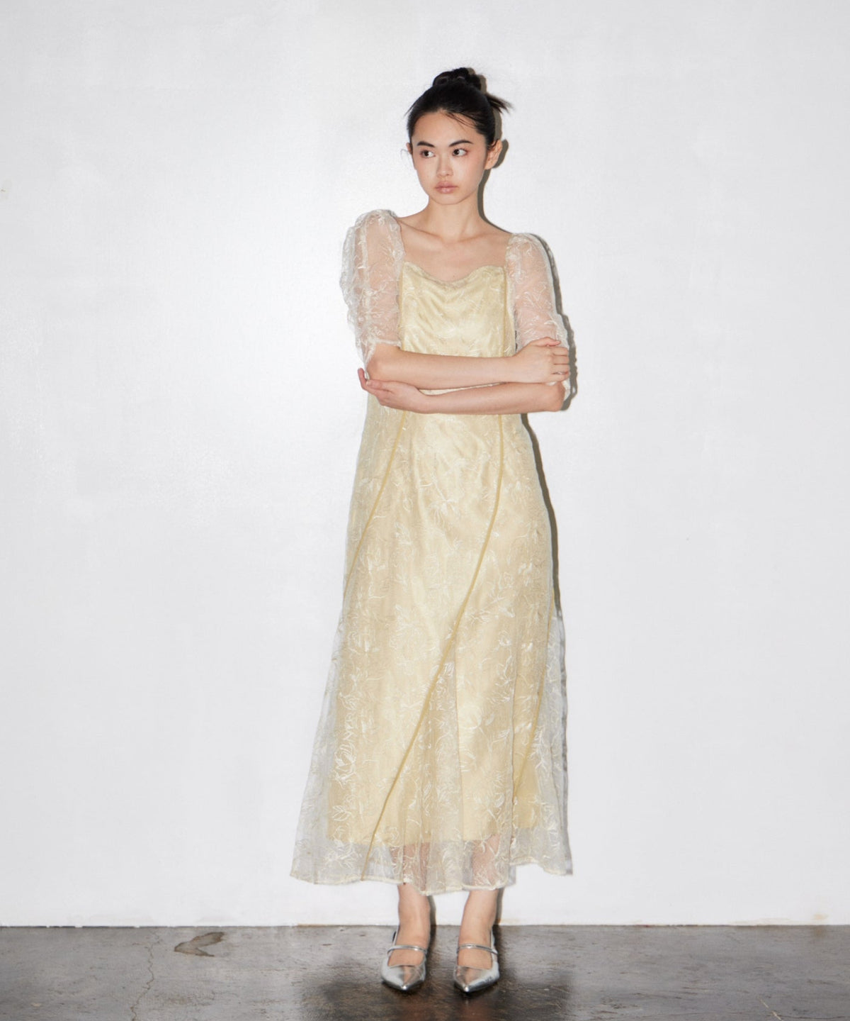 WAVE PIPING FRARE DRESS