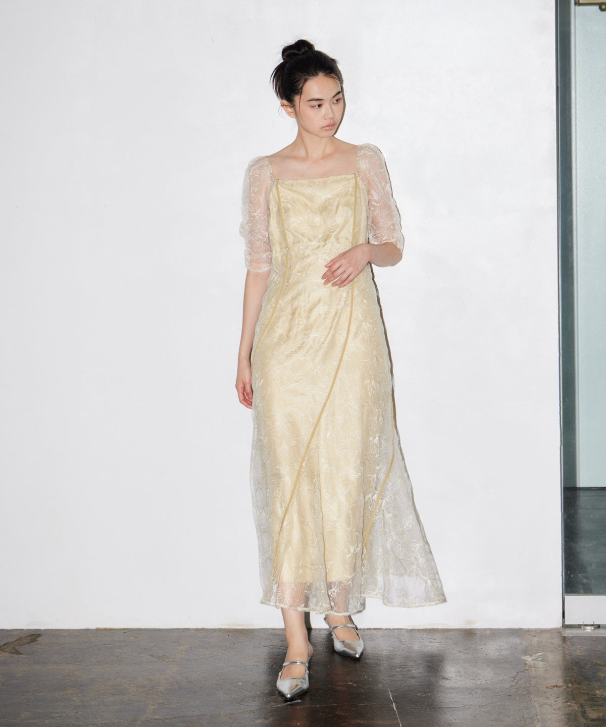 WAVE PIPING FRARE DRESS