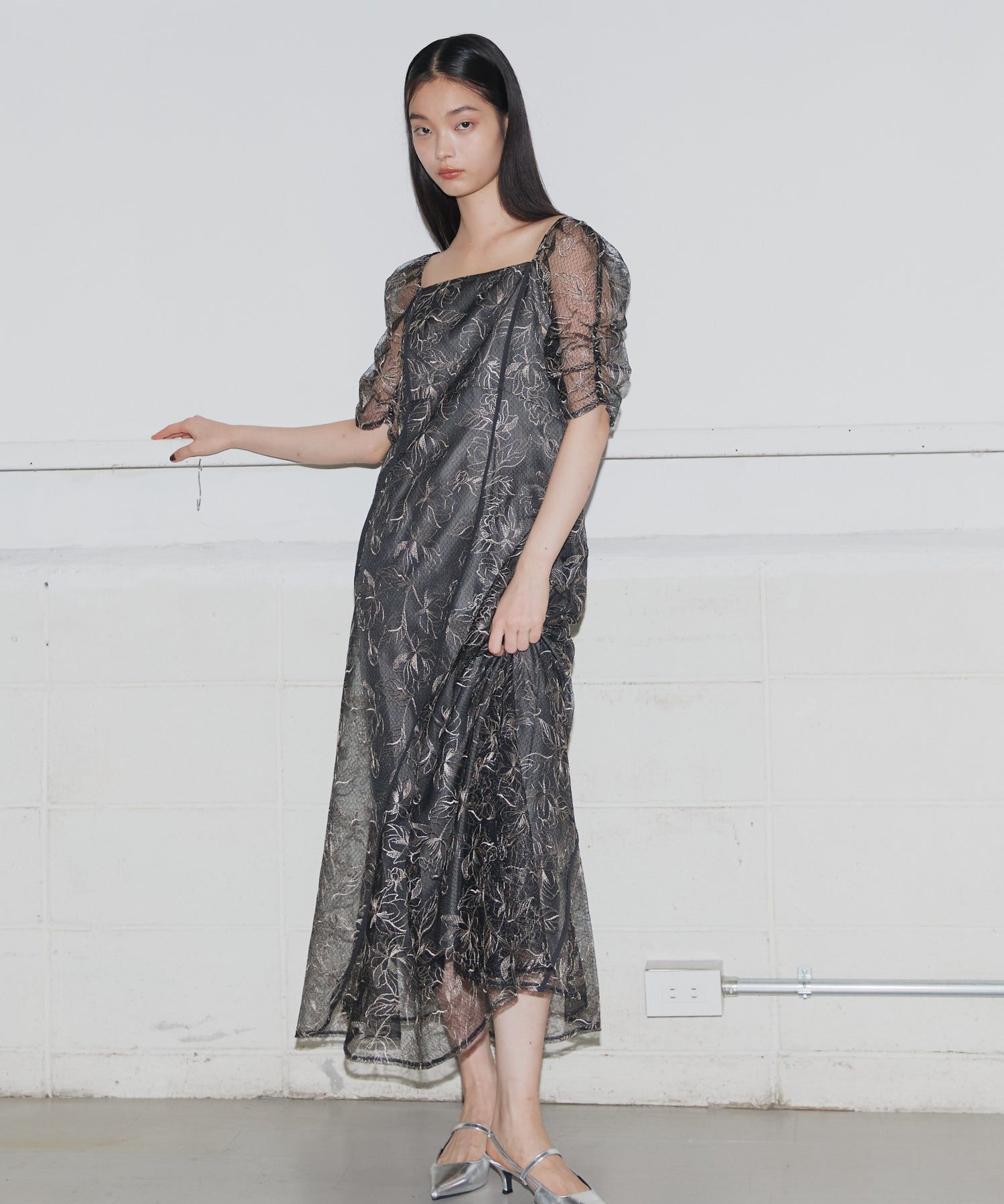 WAVE PIPING FRARE DRESS