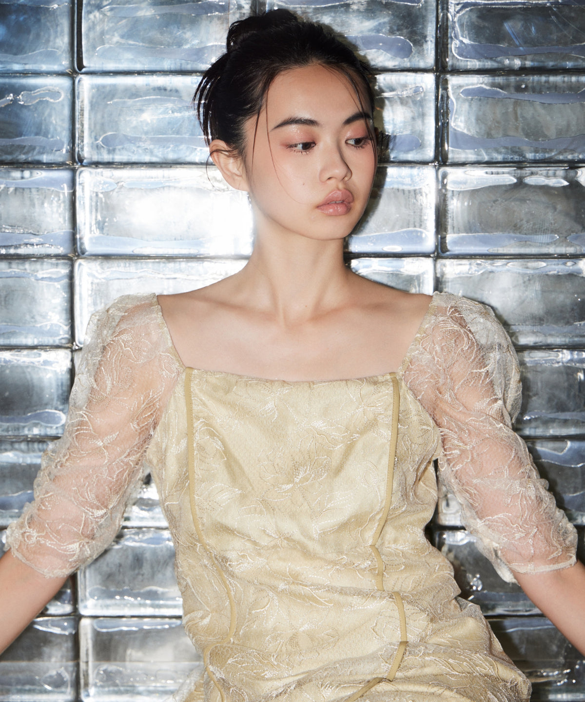 WAVE PIPING FRARE DRESS