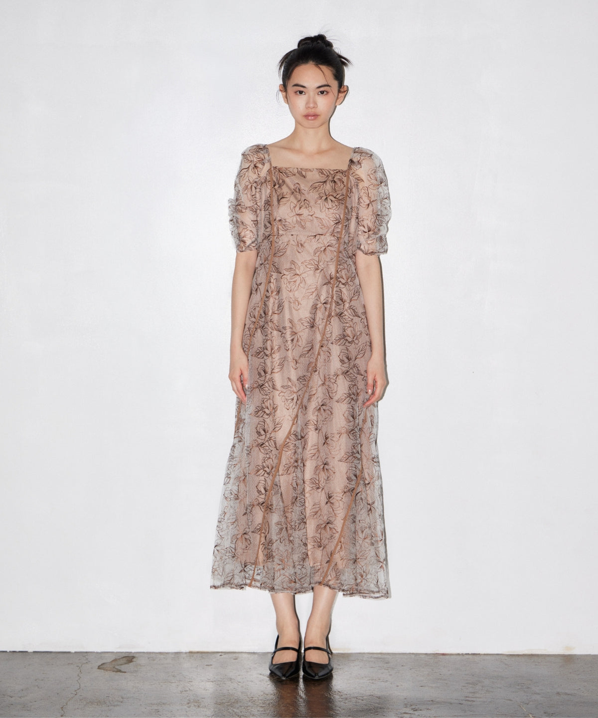 WAVE PIPING FRARE DRESS