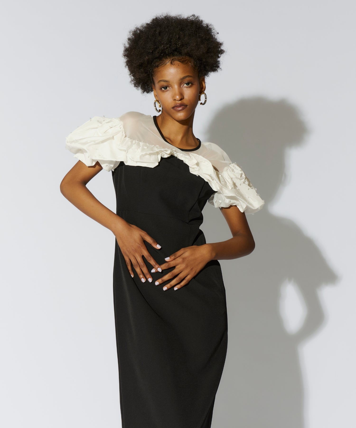 RIBBON MASHMALLOW DRESS