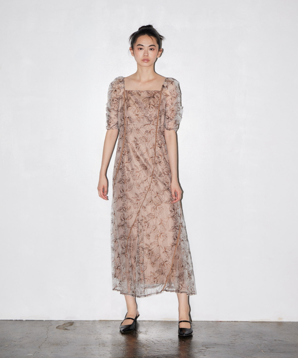 WAVE PIPING FRARE DRESS
