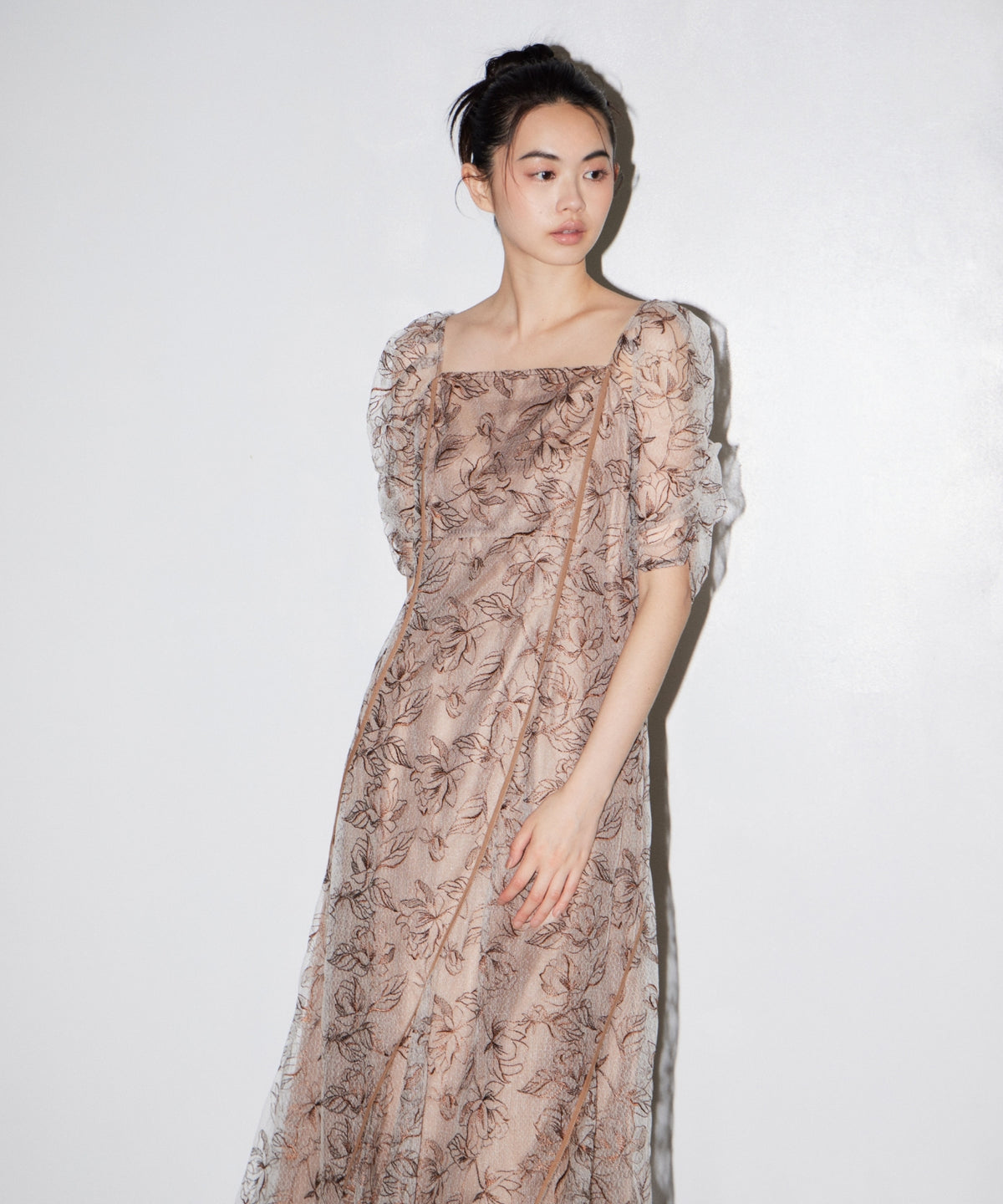 WAVE PIPING FRARE DRESS