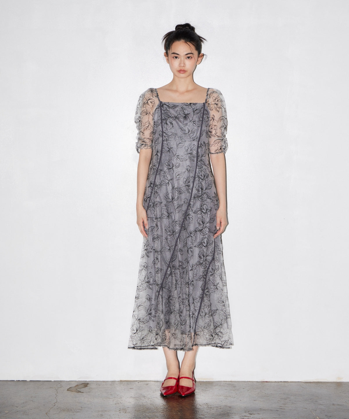 WAVE PIPING FRARE DRESS