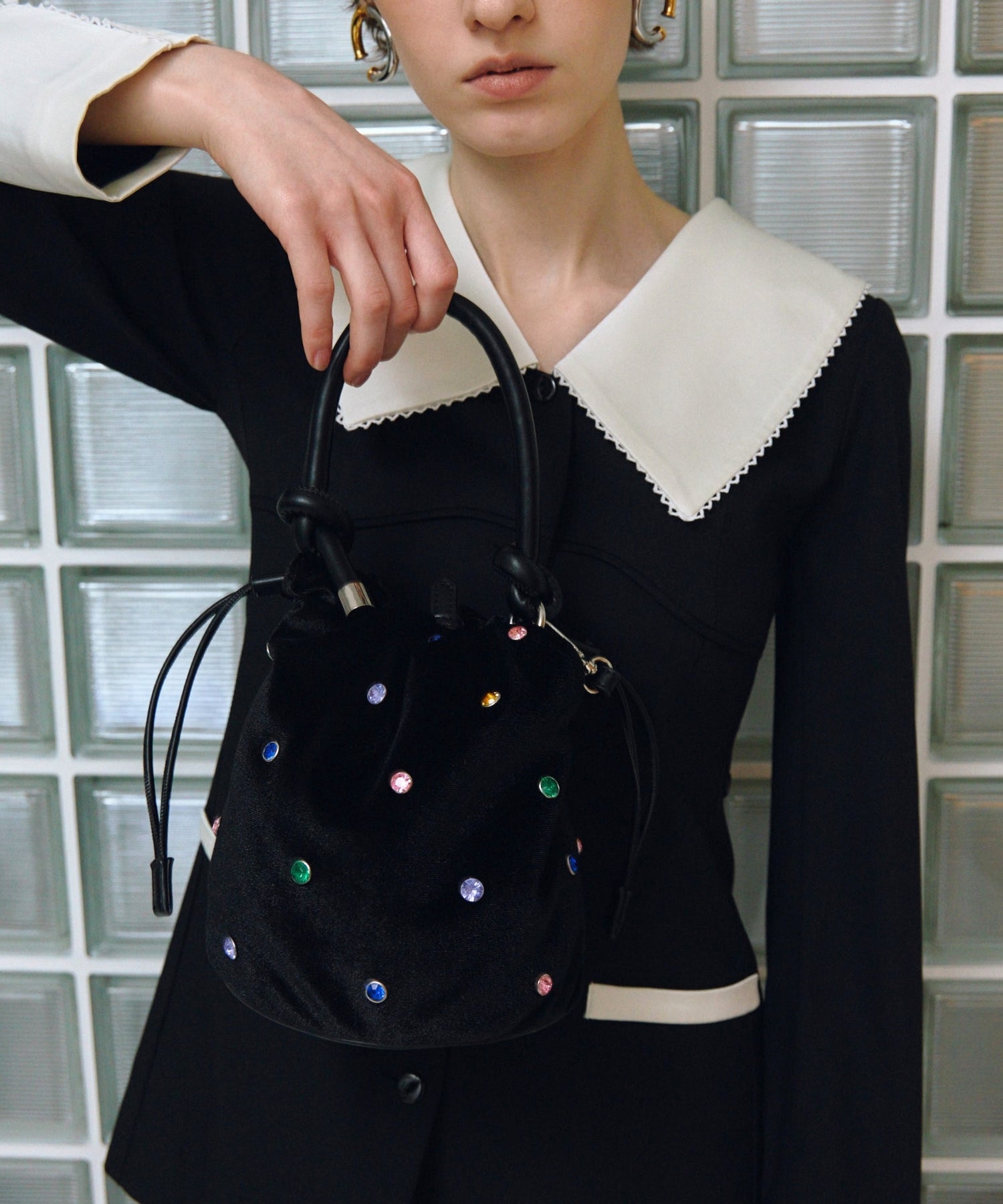 BIJOU BUCKET BAG
