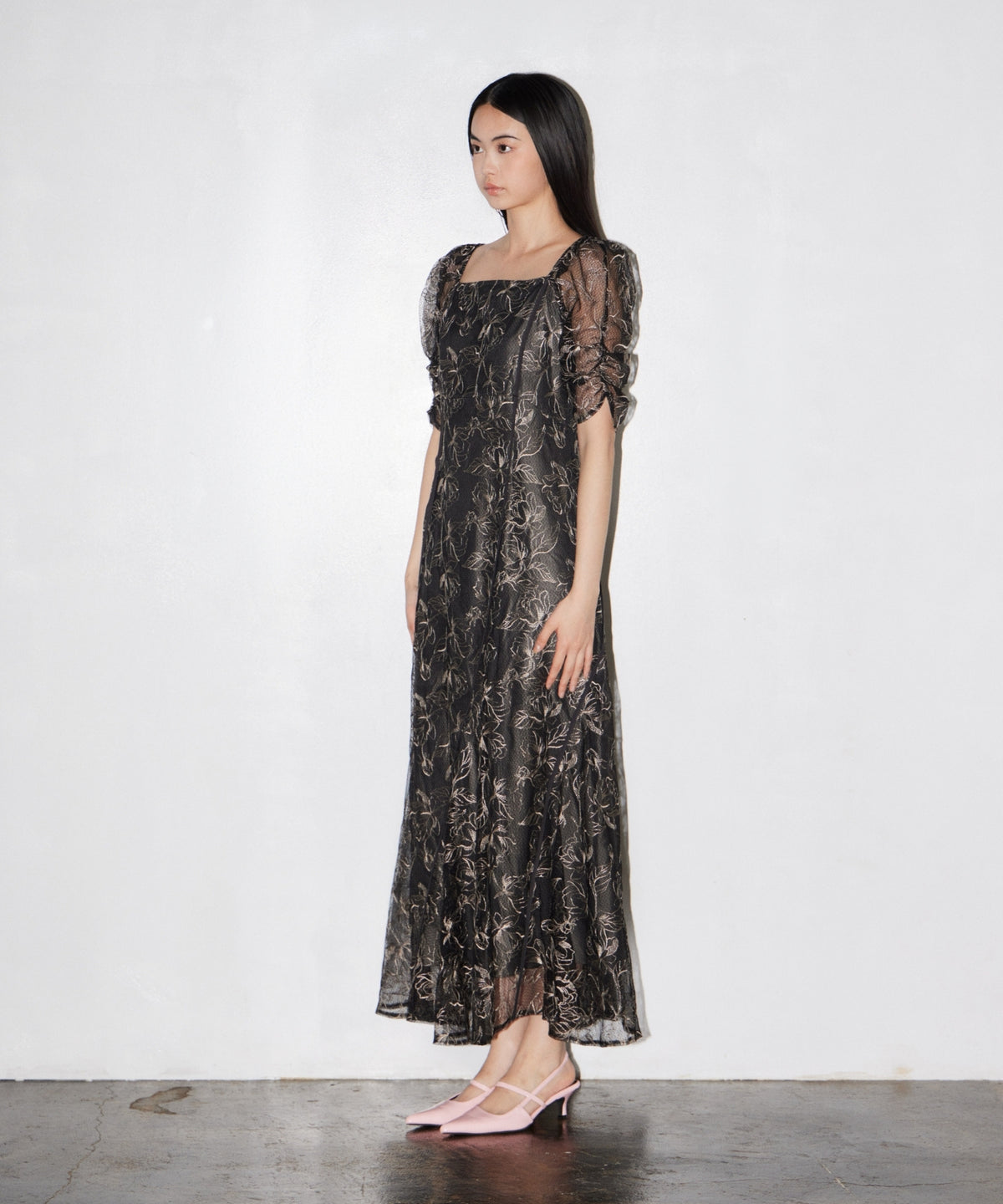 WAVE PIPING FRARE DRESS