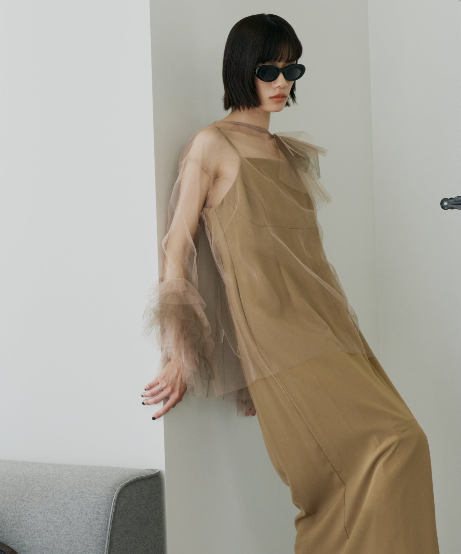 BLOOMING TULLE DRESS