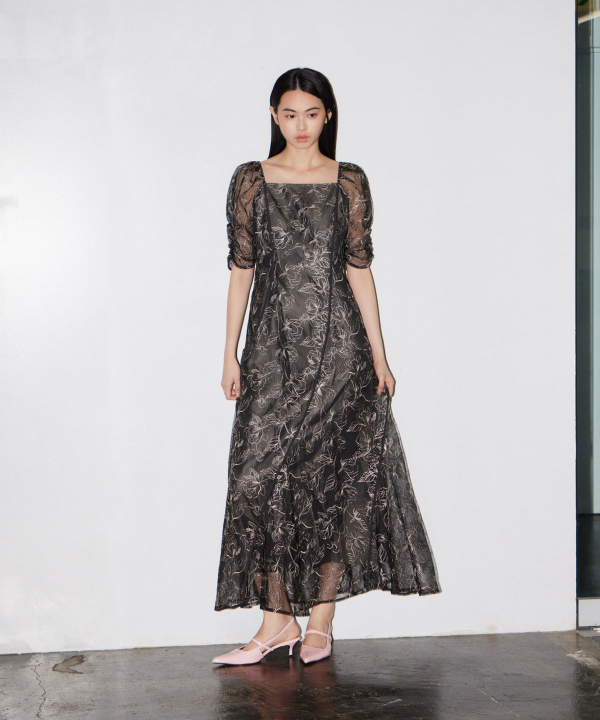 WAVE PIPING FRARE DRESS