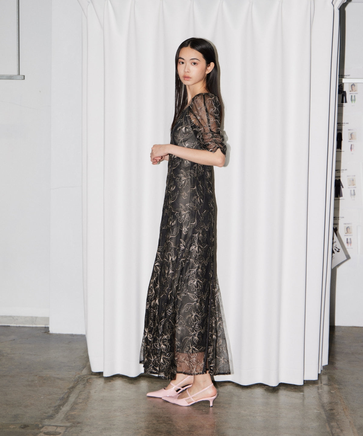 WAVE PIPING FRARE DRESS